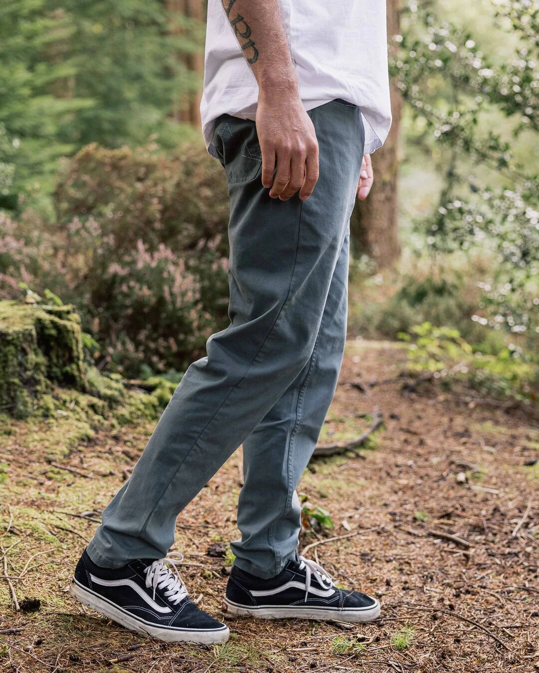 365 5 Pocket Trouser - Ocean Grey - Image 5