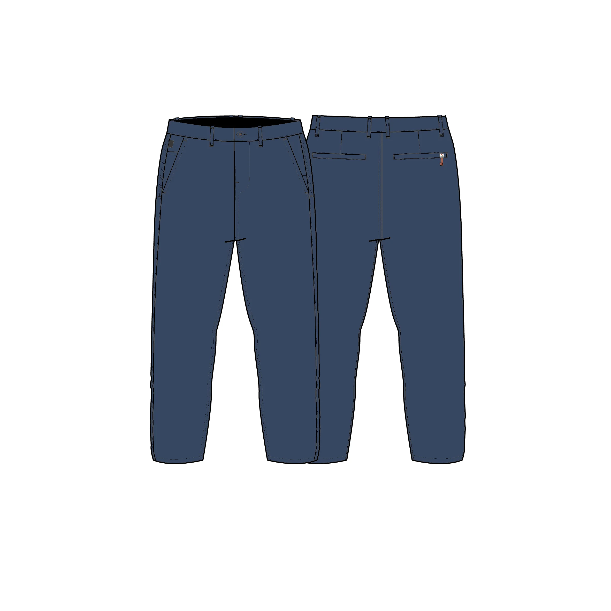 365 All Purpose NetPlus® Trouser - Blue Navy - Image 7