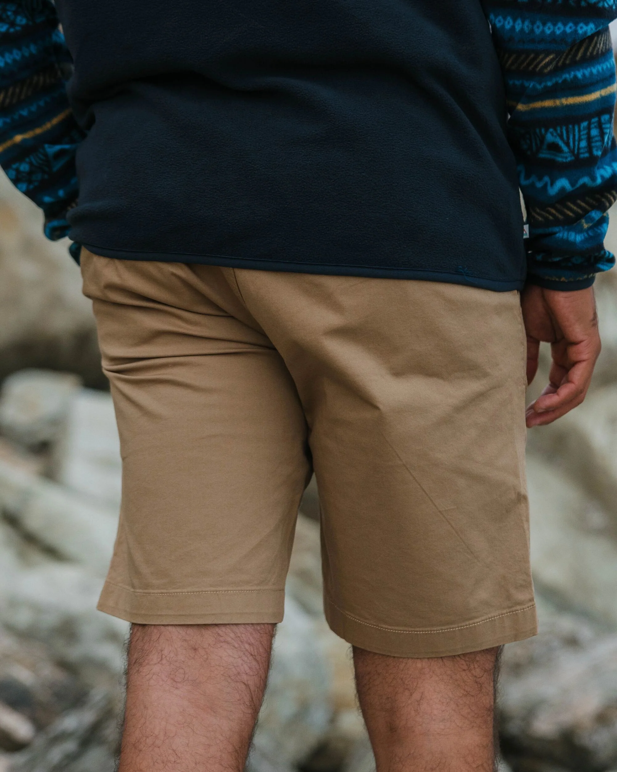 365 Light Organic Shorts - Biscuit - Image 4