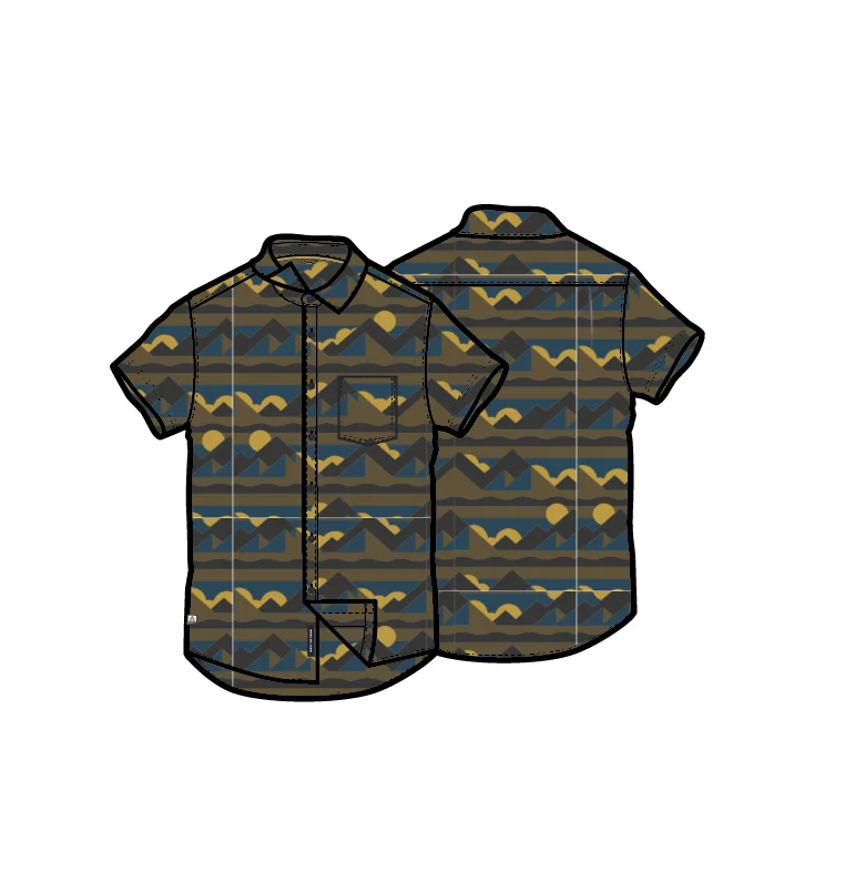 365 Active Shirt - Views Dark Olive - Image 9
