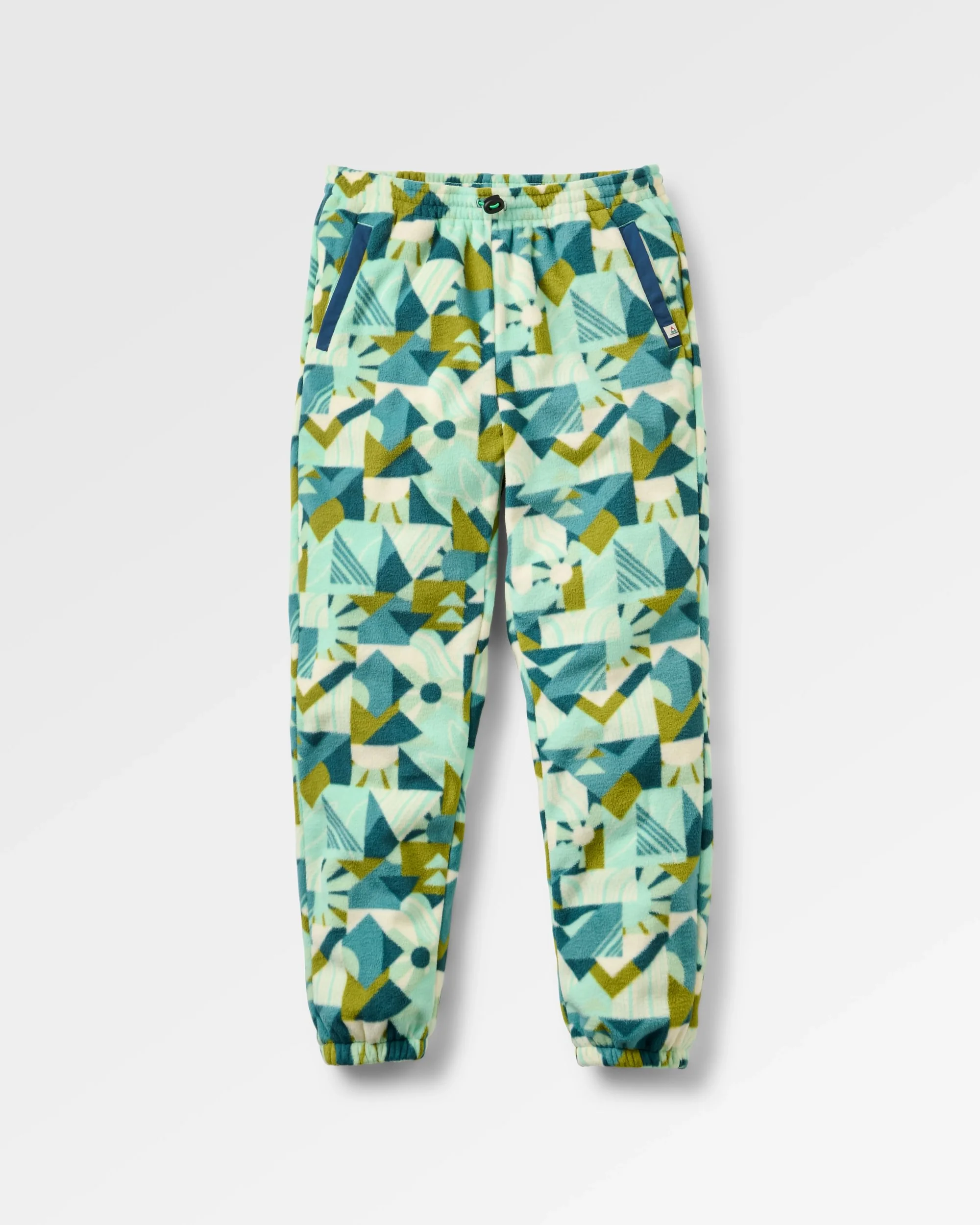 Ace Polar Fleece Joggers - Sun Patch Aquamarine