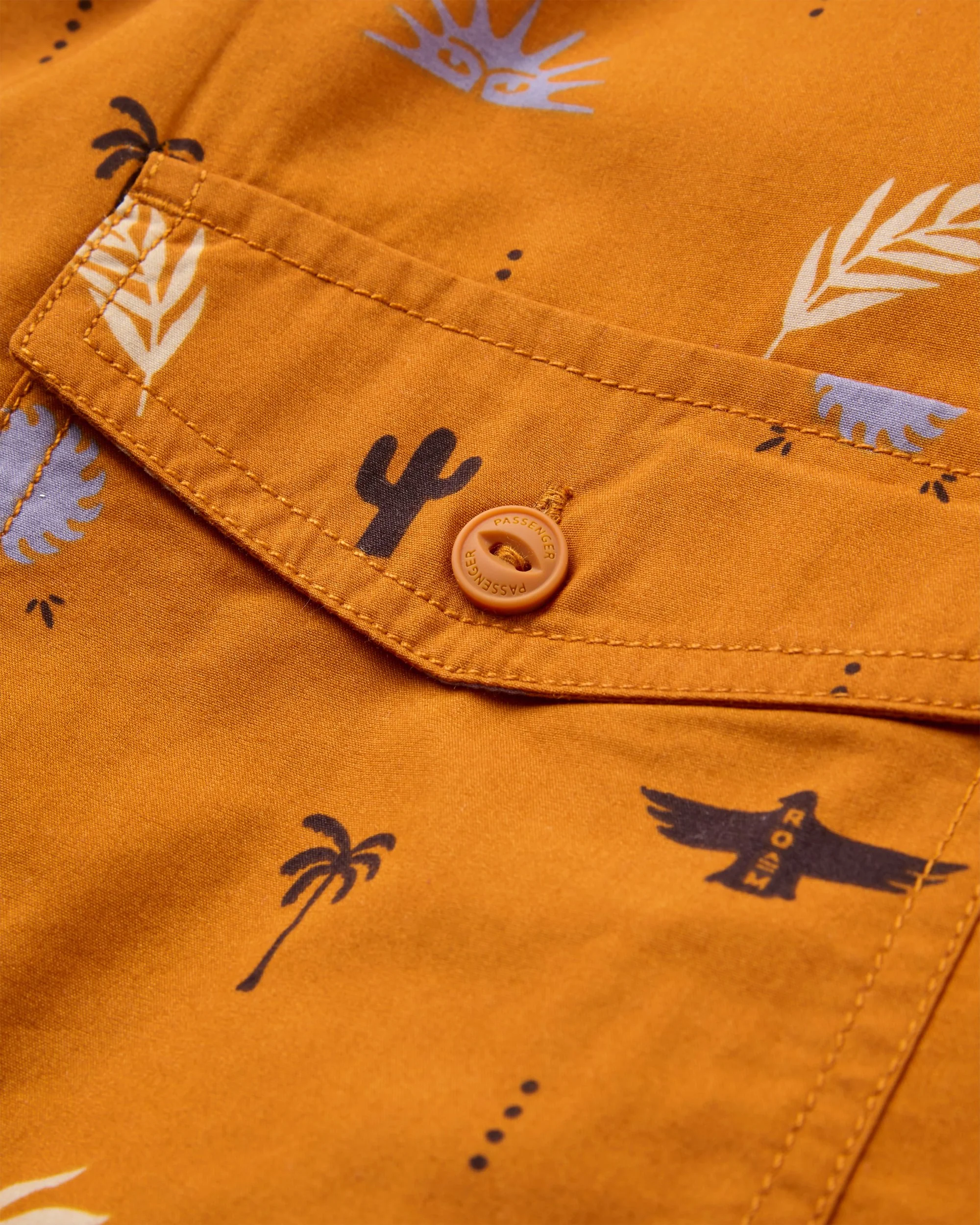 Acreage Shirt - Sundial Retro Orange - Image 3