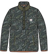 Adrift Polar Fleece - Ocean Current Black - Image 12