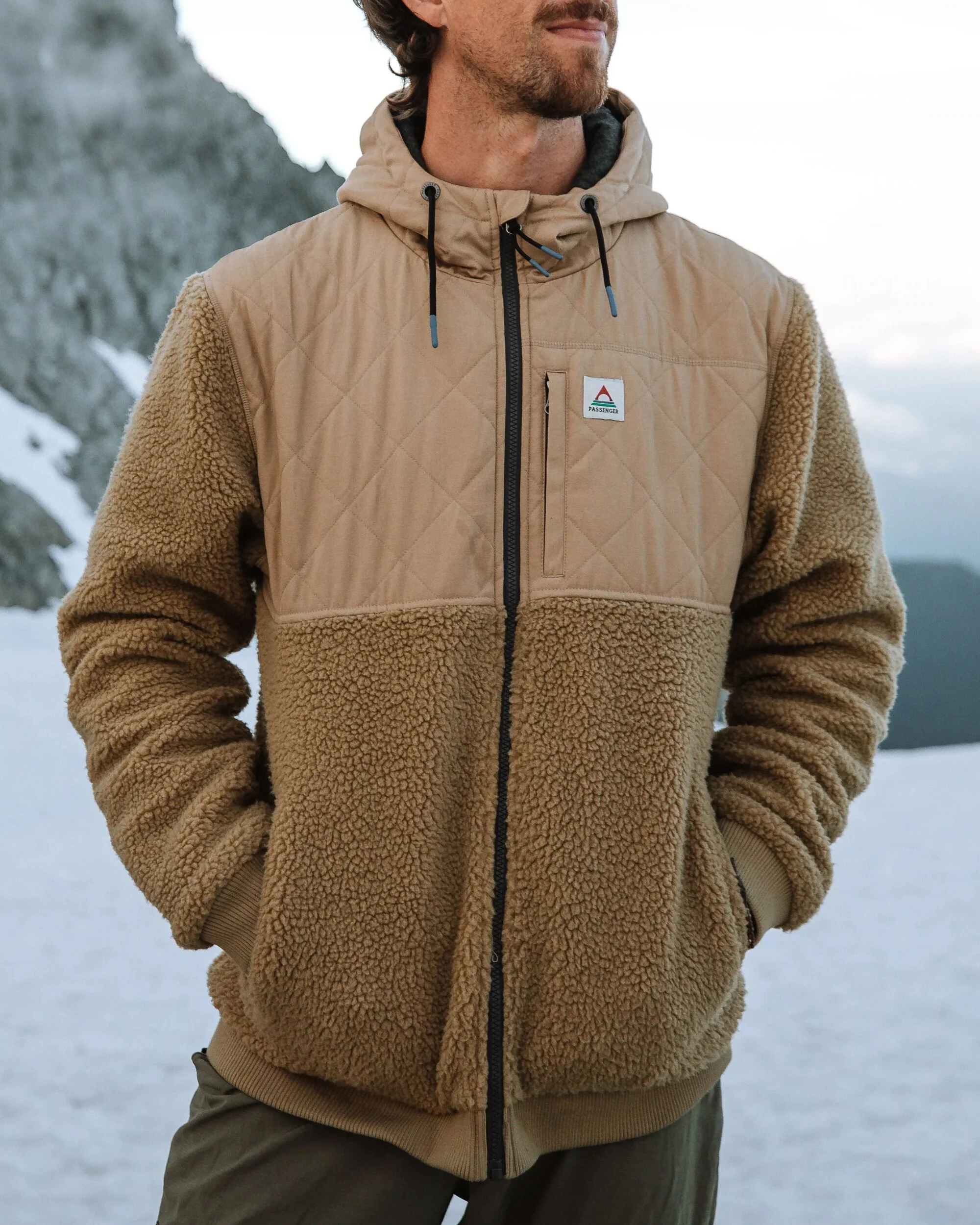 Adventure Deep-Pile Sherpa Fleece - Biscuit