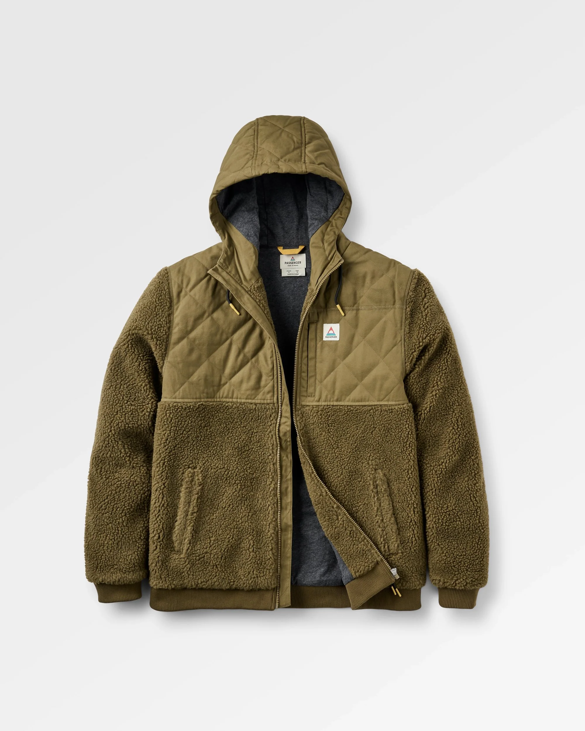 Adventure Deep-Pile Sherpa Fleece - Dark Olive