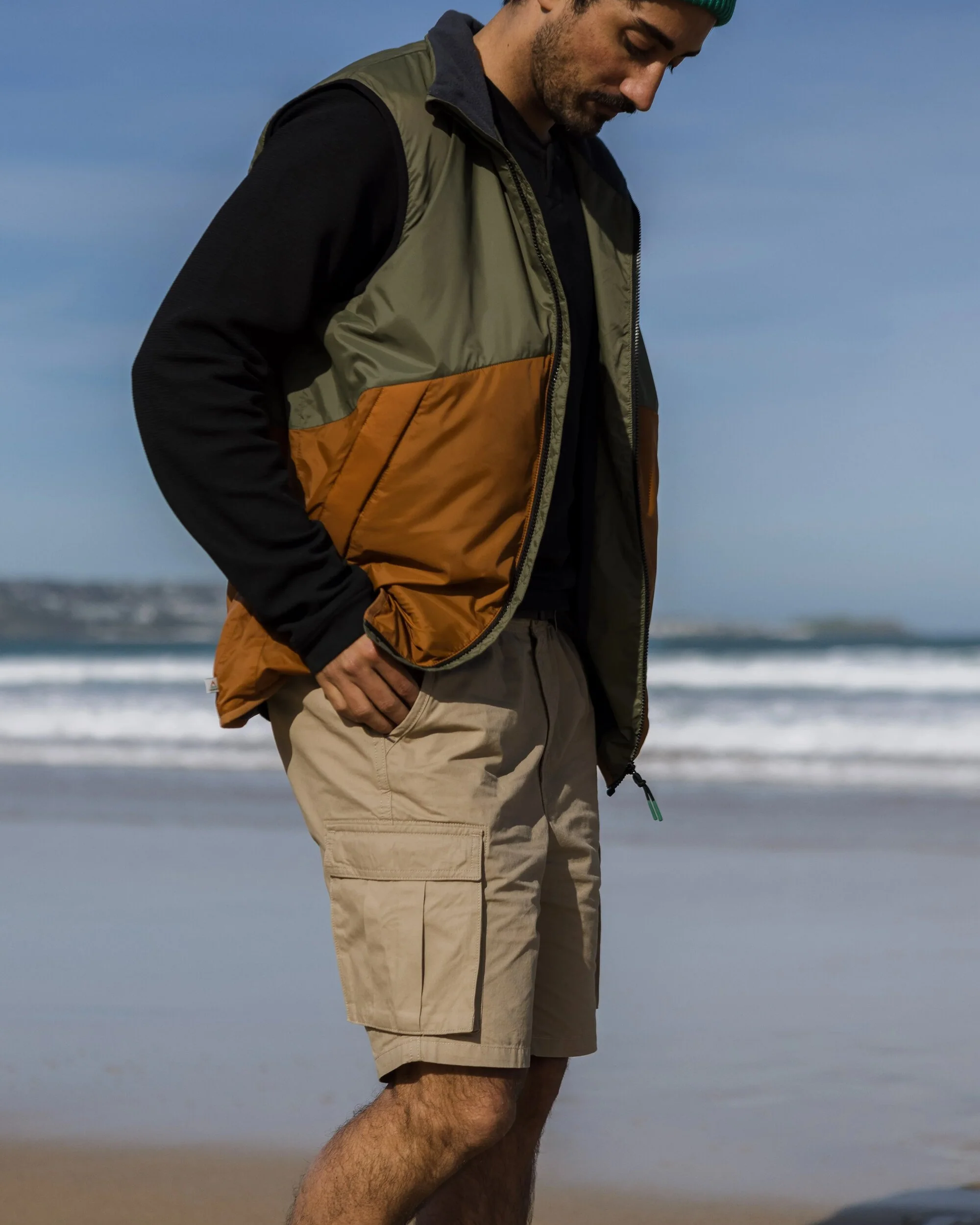 Adventurer Cargo Cotton Short - Chinchilla Brown - Image 4