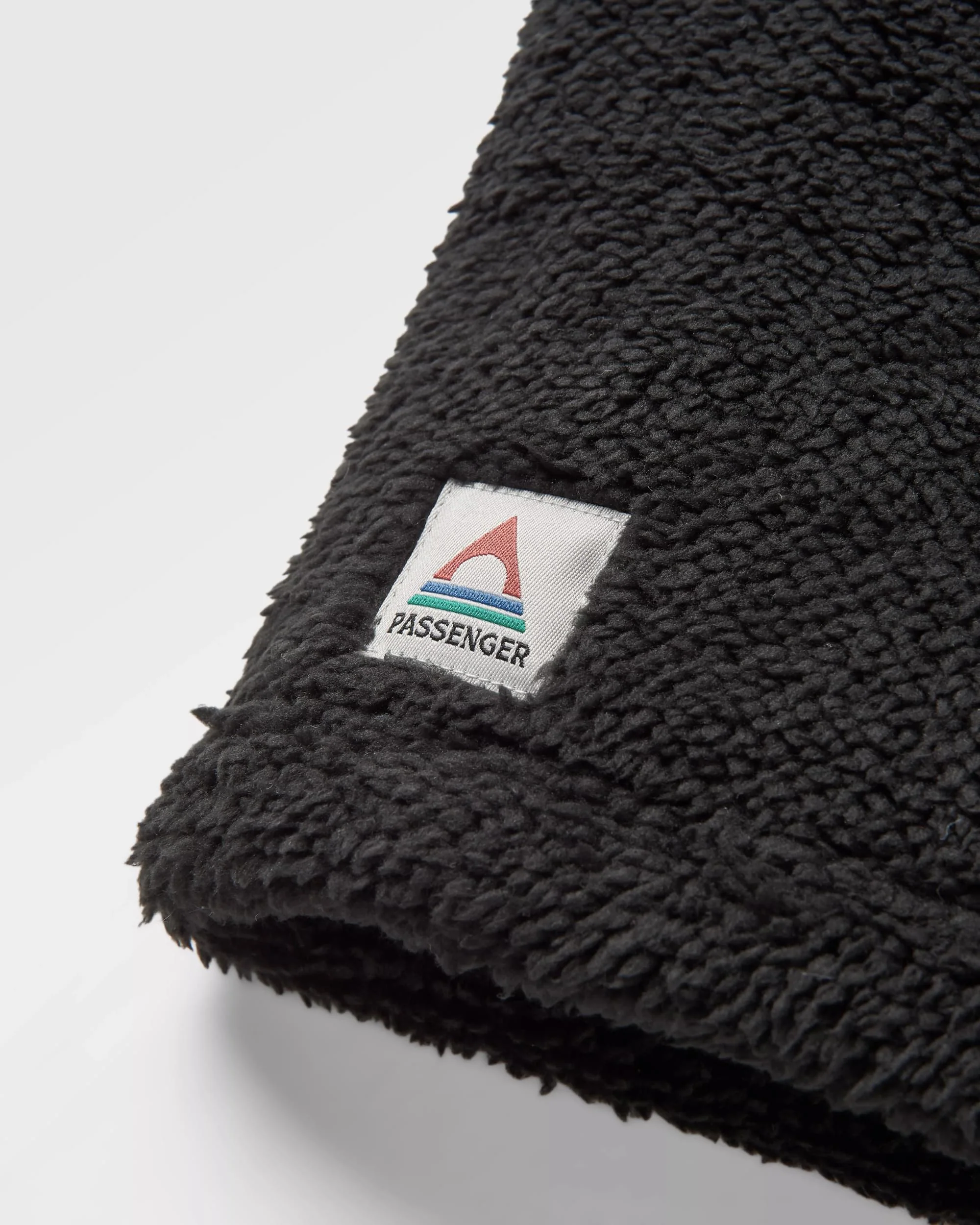 Ash Sherpa Fleece Snood - Black - Image 7