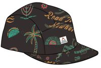 Aventura 5 Panel Cap - Black - Image 7