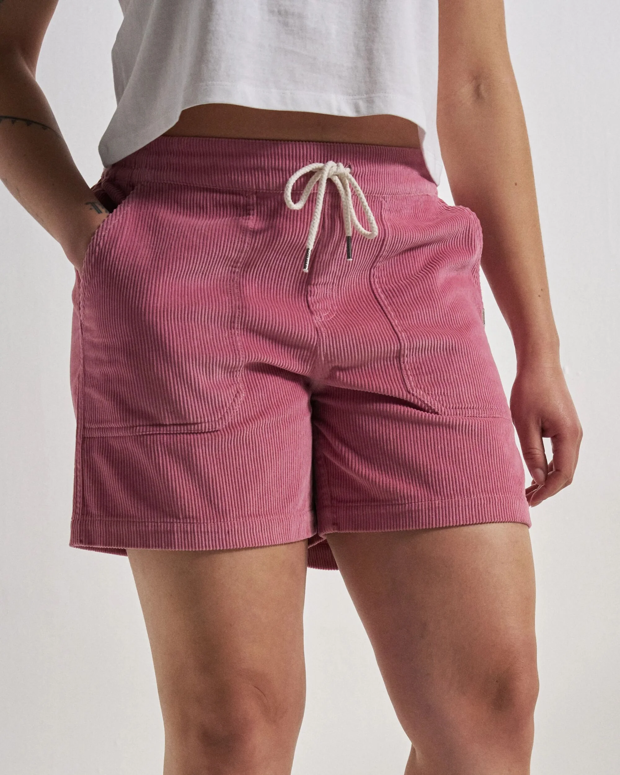Avian Organic Cord Short - Pink Haze - Image 4