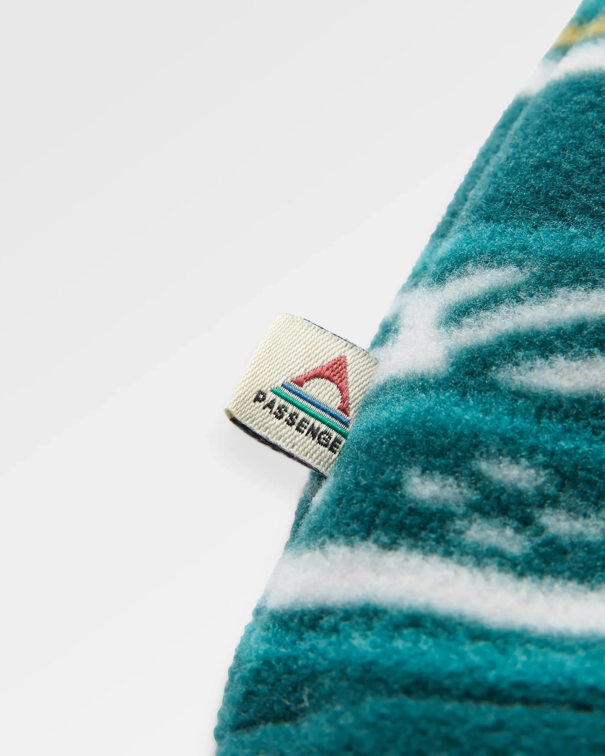 Ayla Micro Polartec® Fleece - Geo Stripe Mediterranean - Image 12