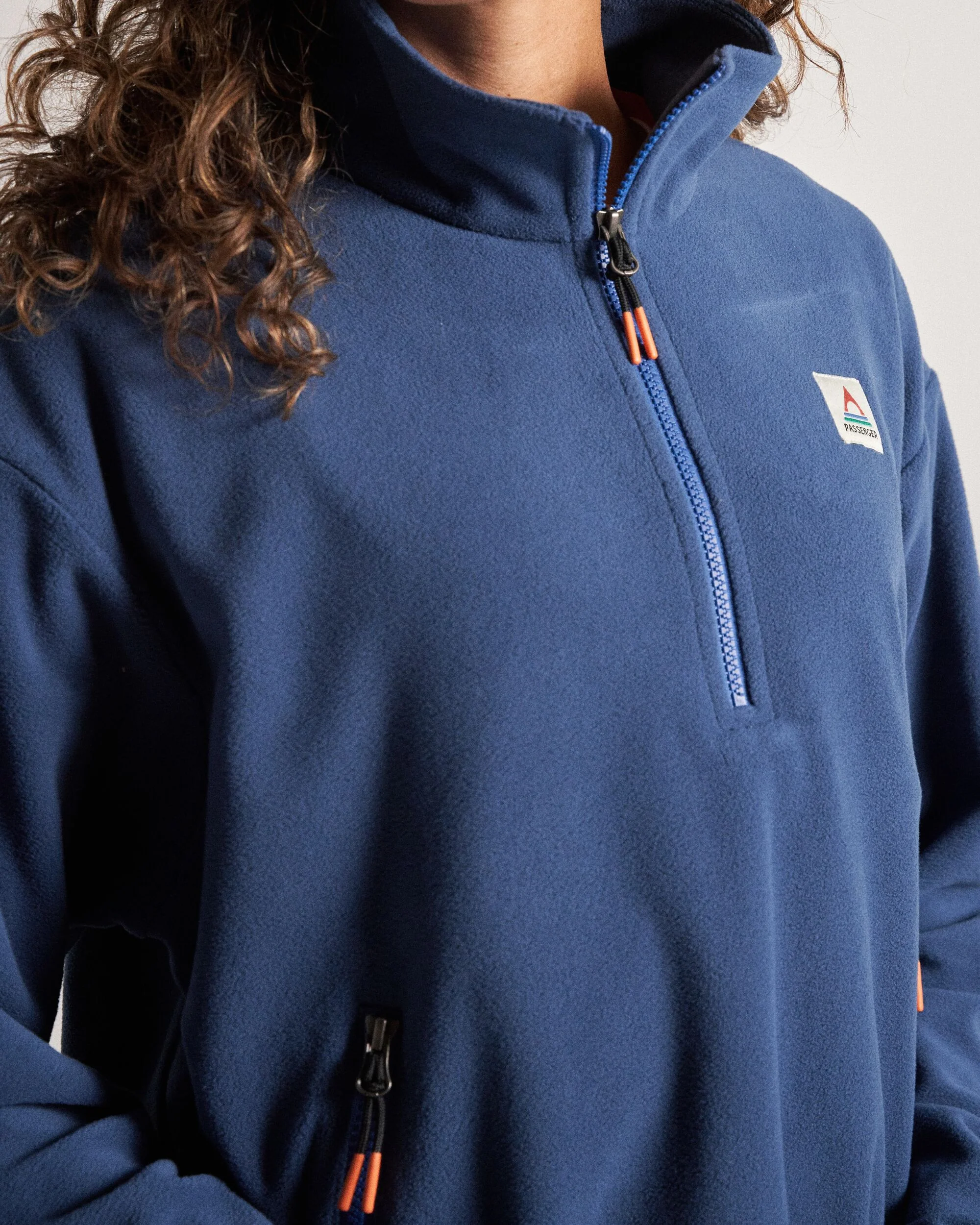 Ayla Micro Polartec® Fleece - Dark Denim - Image 5