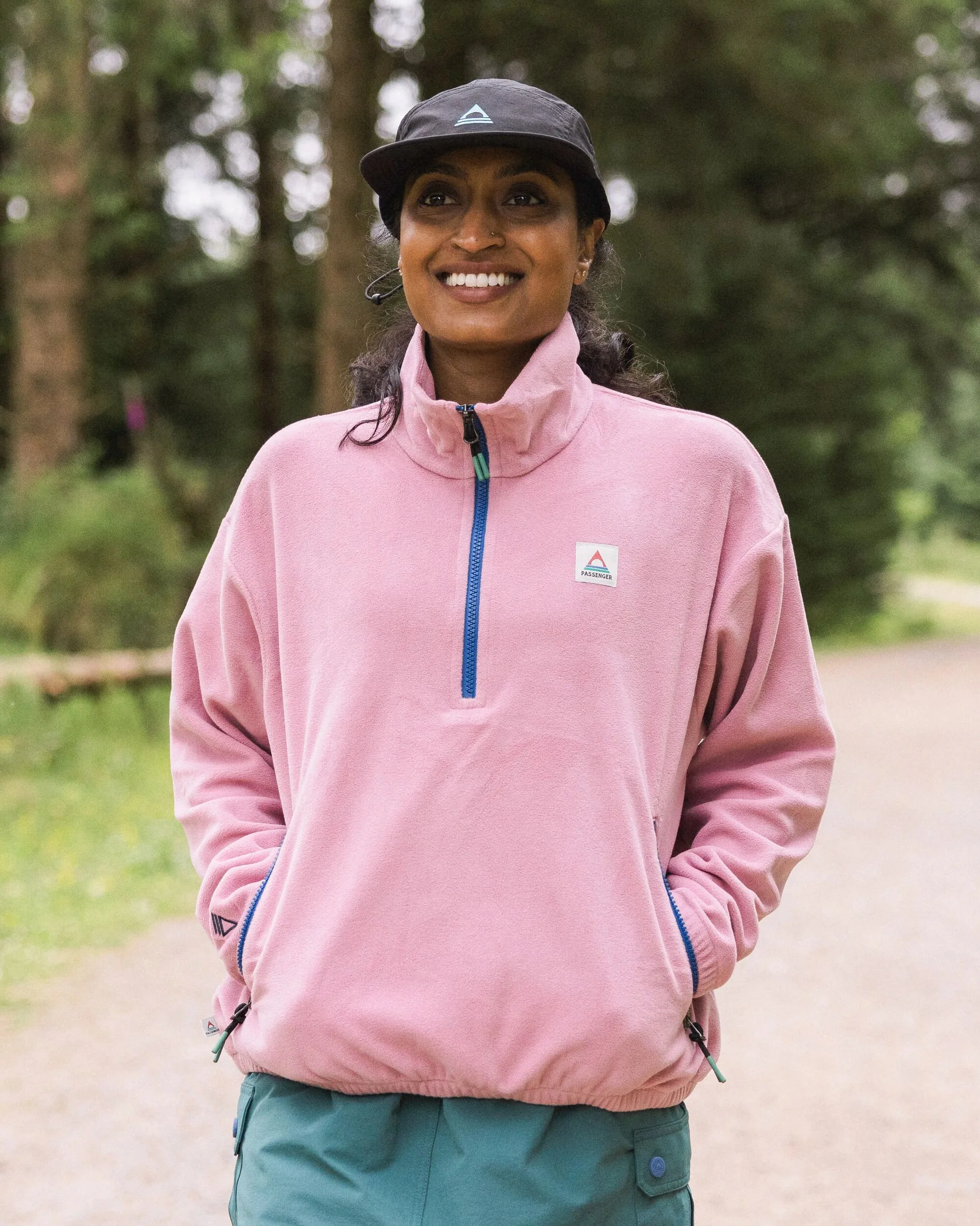Ayla Micro Polartec® Fleece - Pink Haze