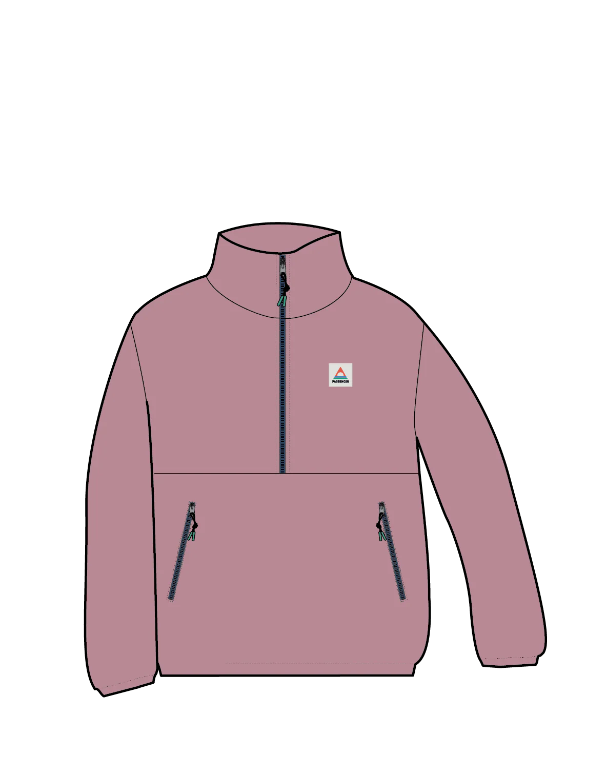 Ayla Micro Polartec® Fleece - Pink Haze - Image 10