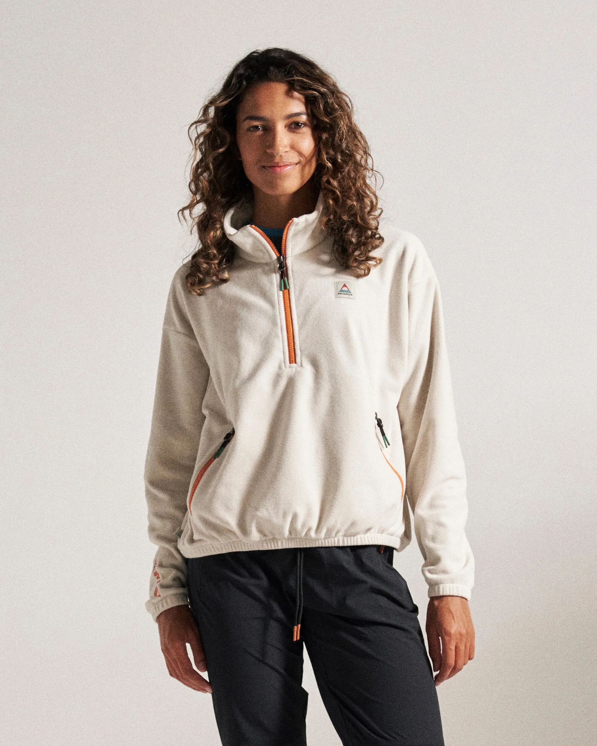 Ayla Micro Polartec® Fleece - Vintage White