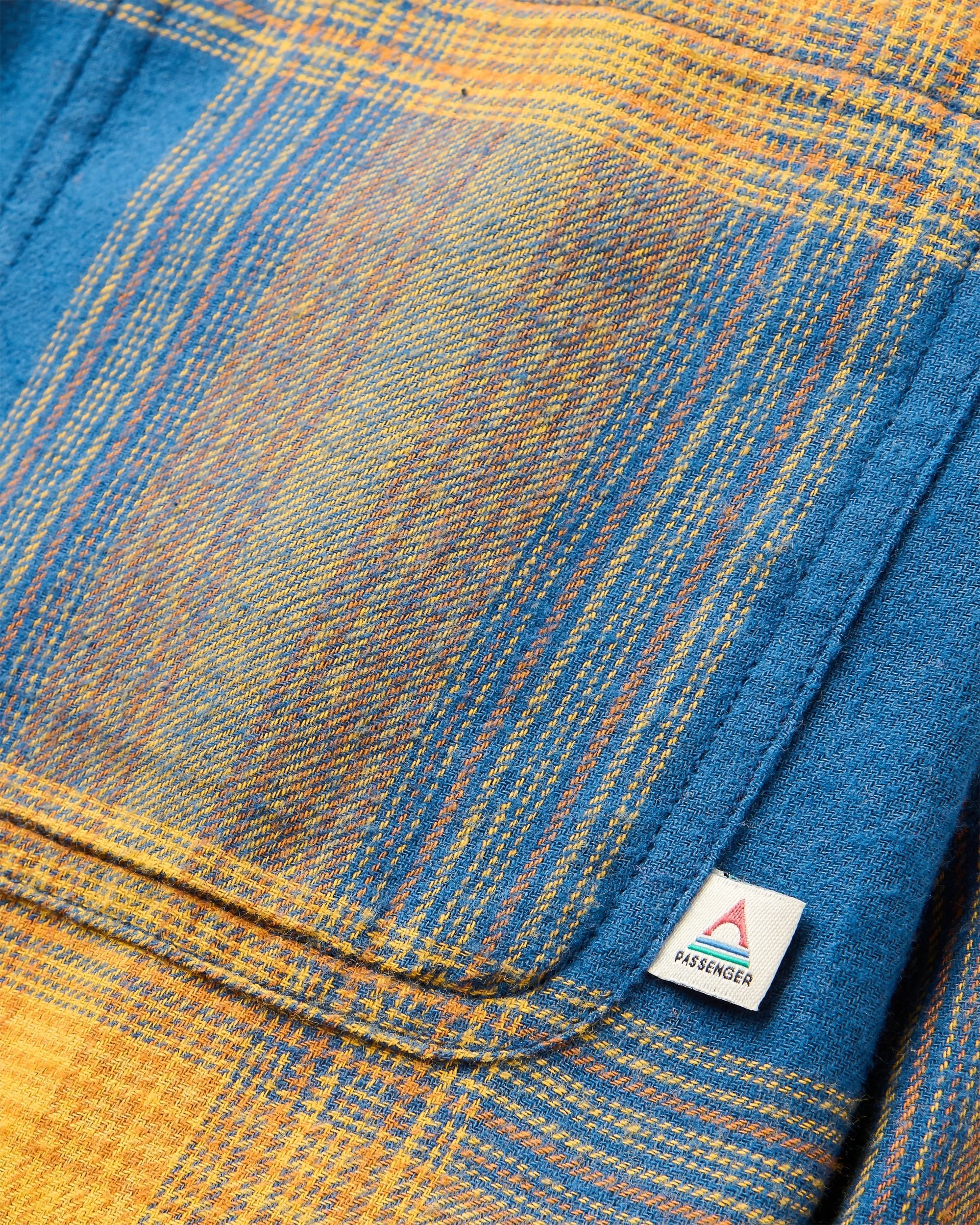 Backcountry Check Light Shirt - Rich Navy/Spruce Yellow Check - Image 9