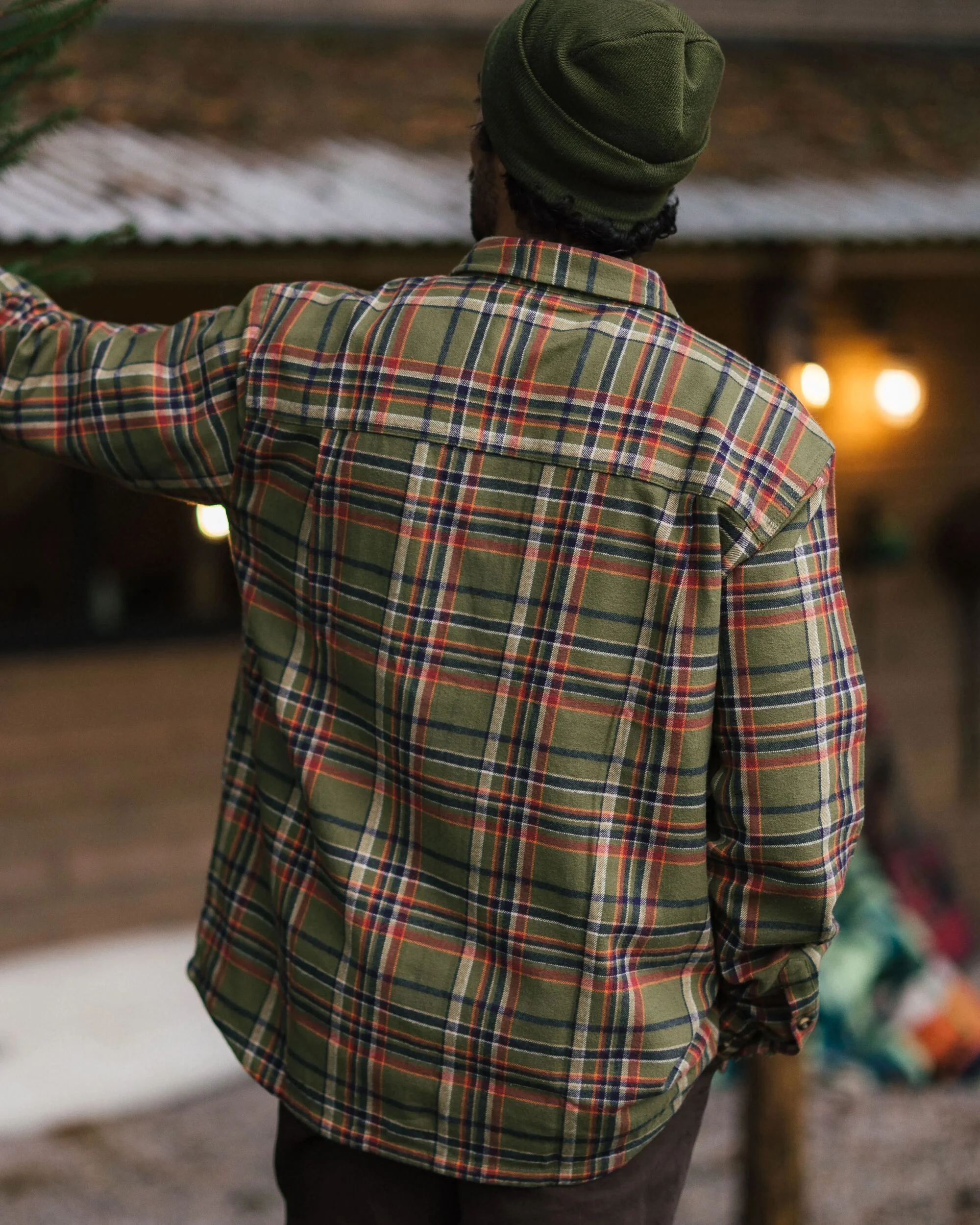 Backcountry Check Shirt - Khaki Check - Image 5
