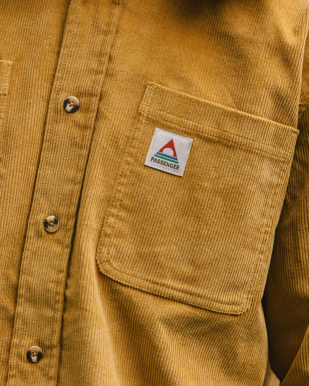Backcountry Corduroy Shirt - Mustard Gold - Image 6