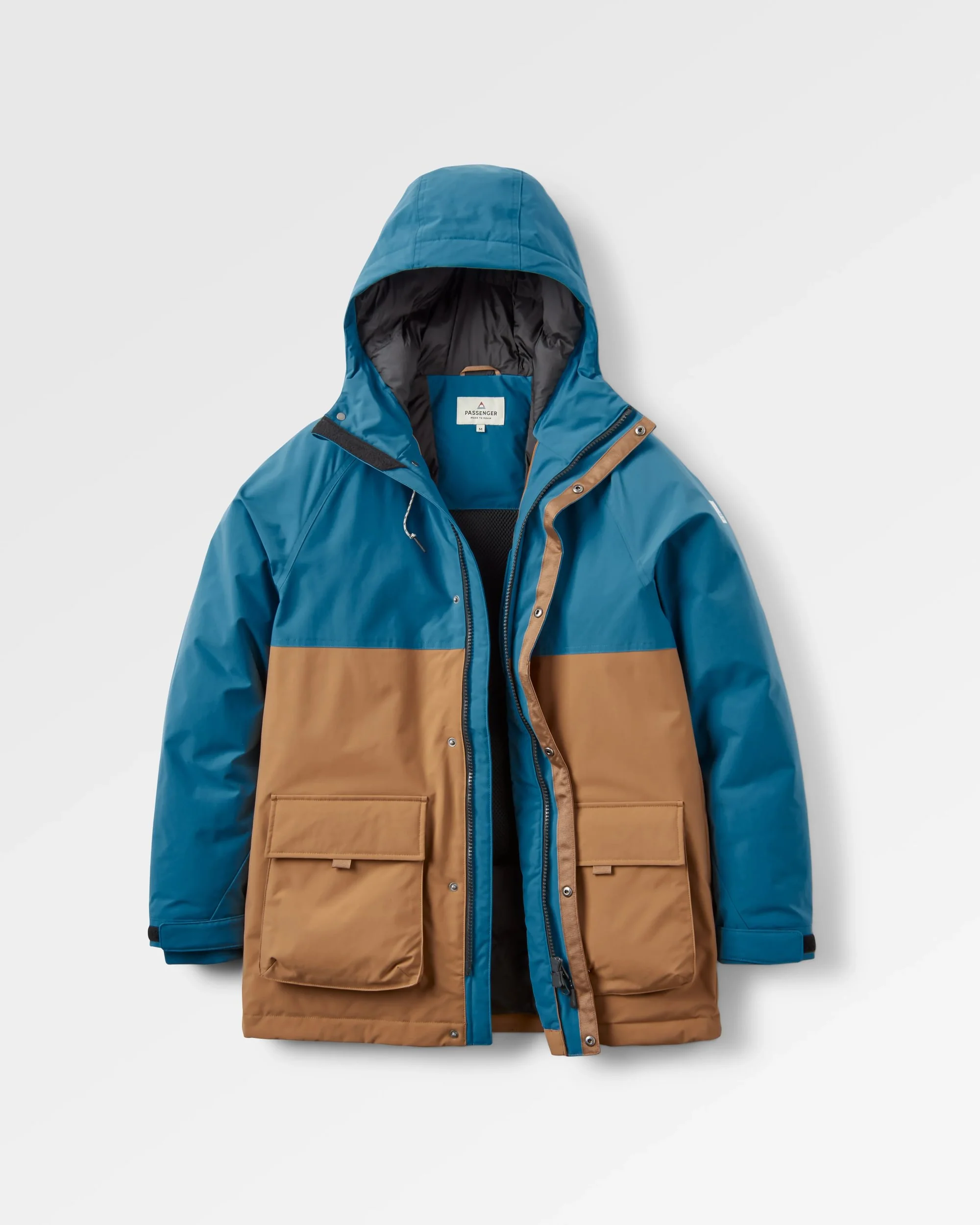 Baltic Insulated Parka - Toffee/Blue Steel