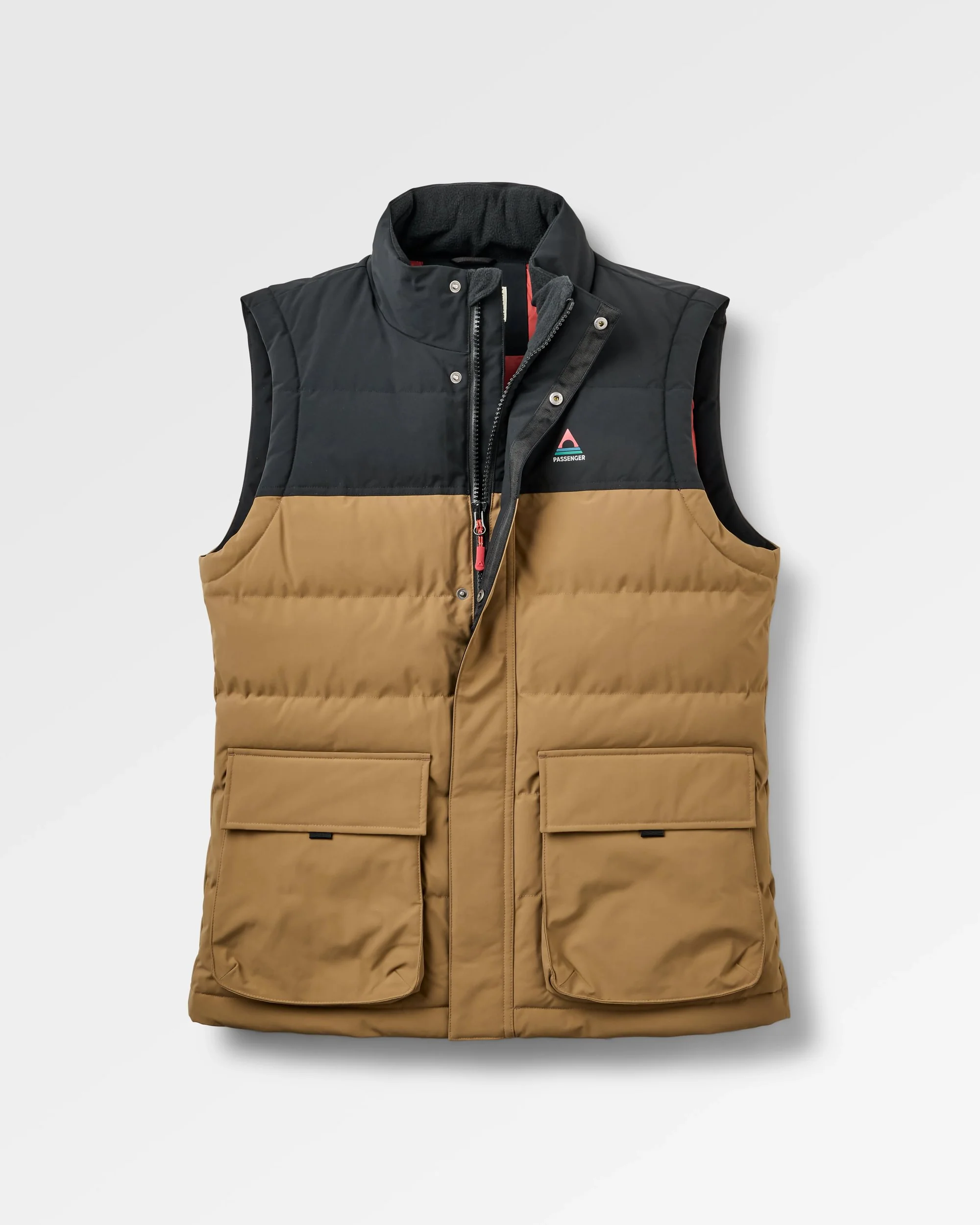 Baltic Insulated Gilet - Caramel/Black - Image 2