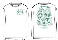 Better Outside Organic Cotton Oversized LS T-Shirt - Marshmallow - Image 12