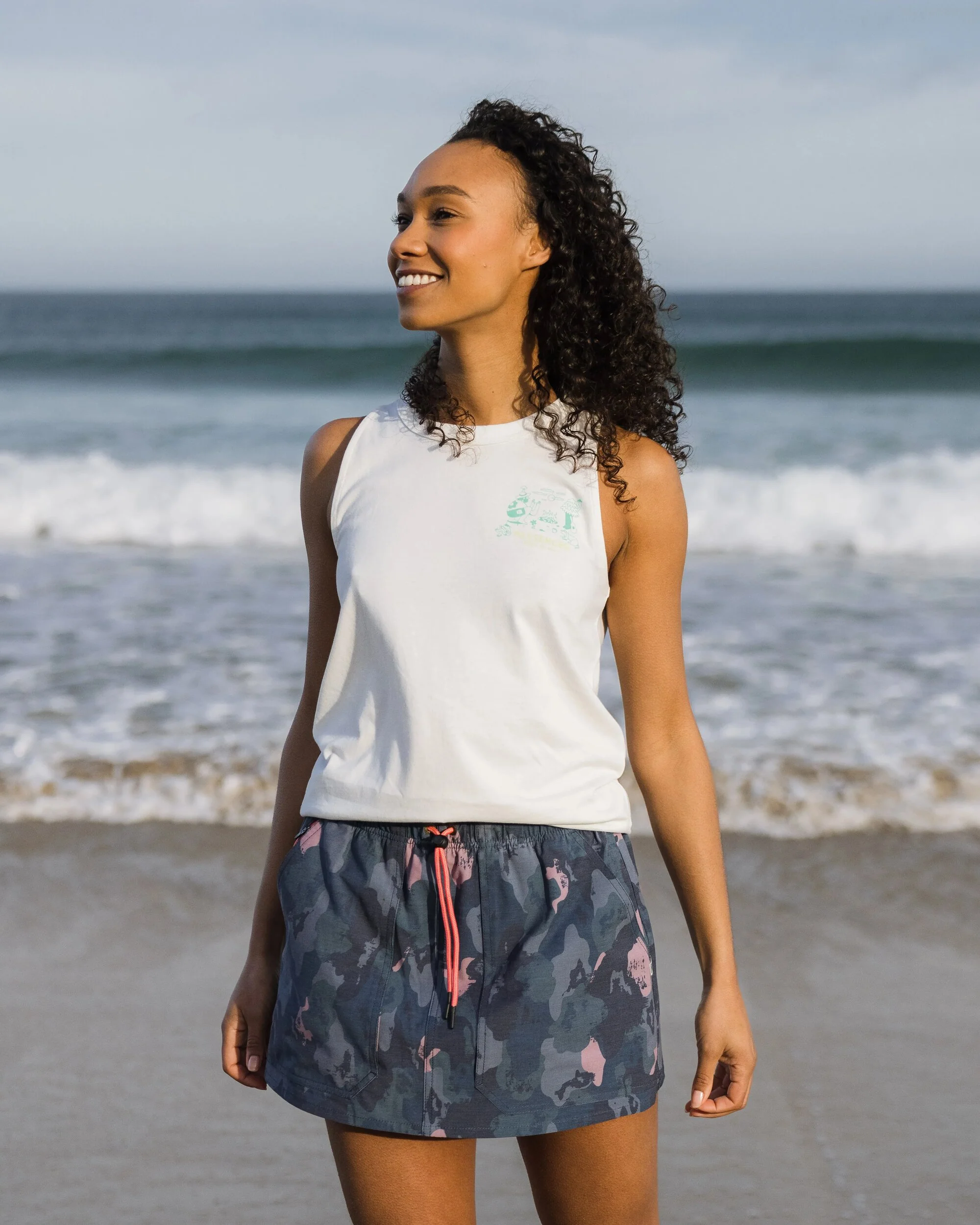 Better Outside Organic Cotton Vest - Marshmallow - Image 2