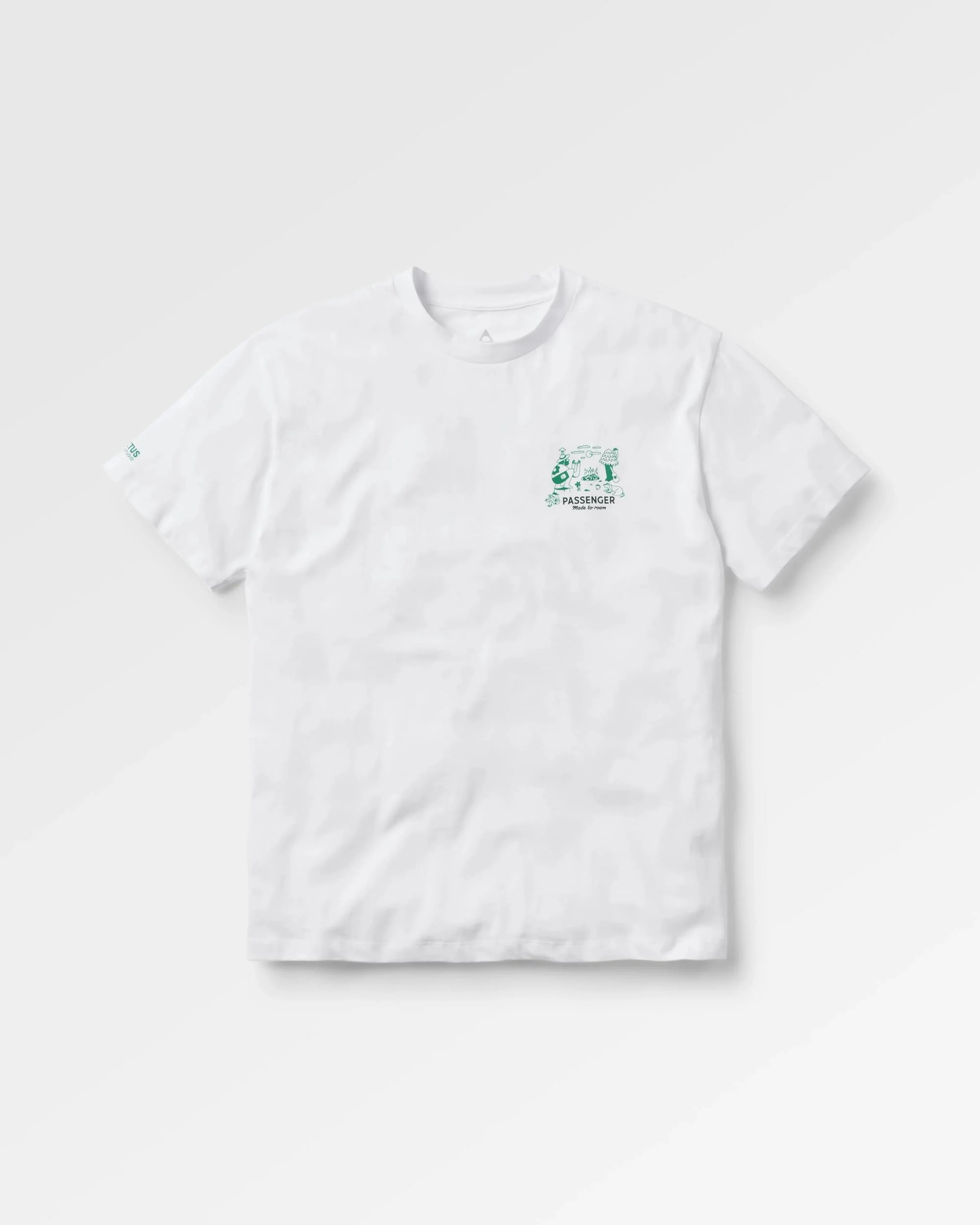 Better Outside Organic Relaxed Fit T-Shirt - White - Image 3