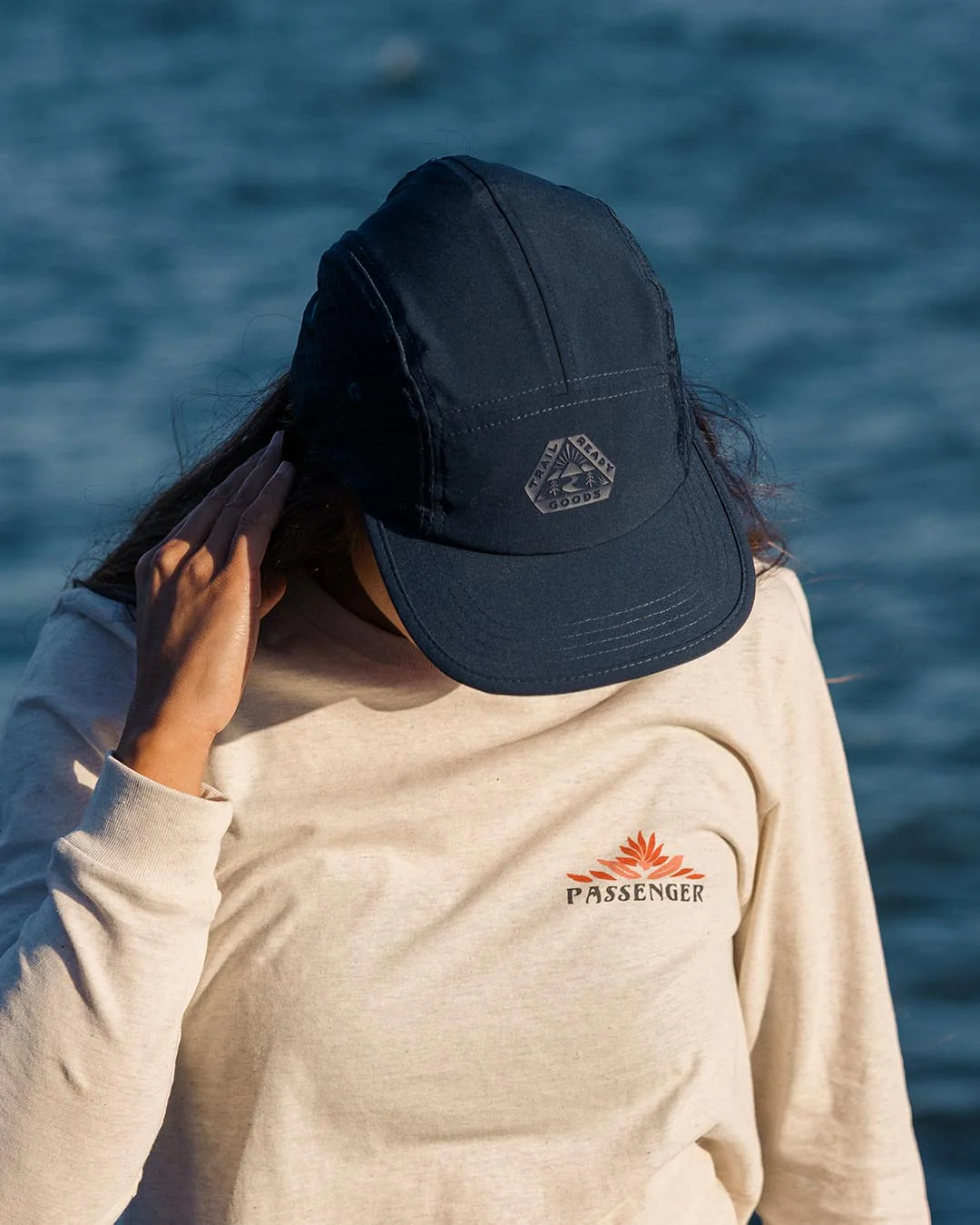 Beyond 5 Panel Cap - Deep Navy - Image 2