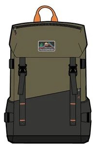 Boondocker 26L Backpack - Black/Khaki - Image 12