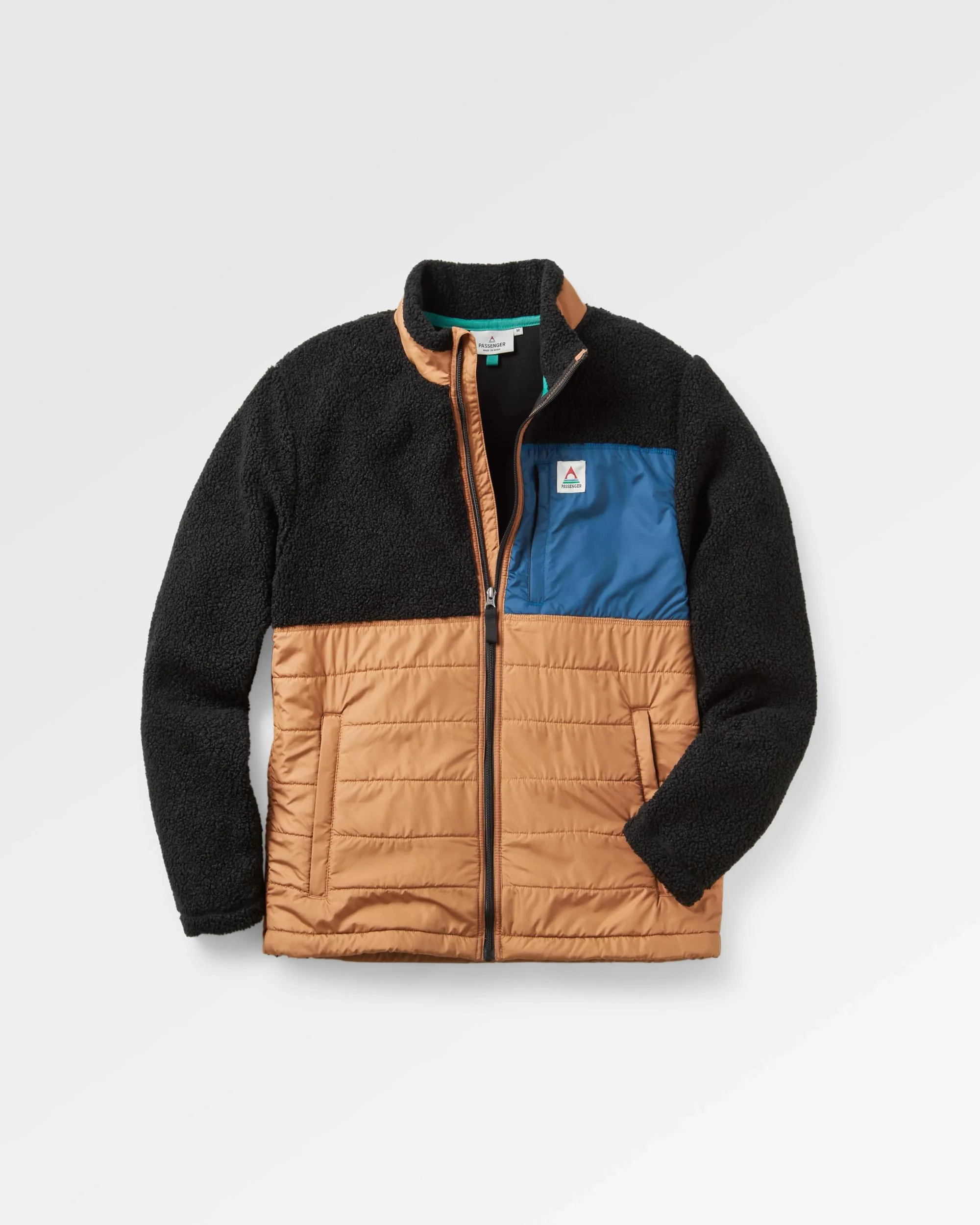 Born Explorer Polar-Lined Sherpa Fleece - Black
