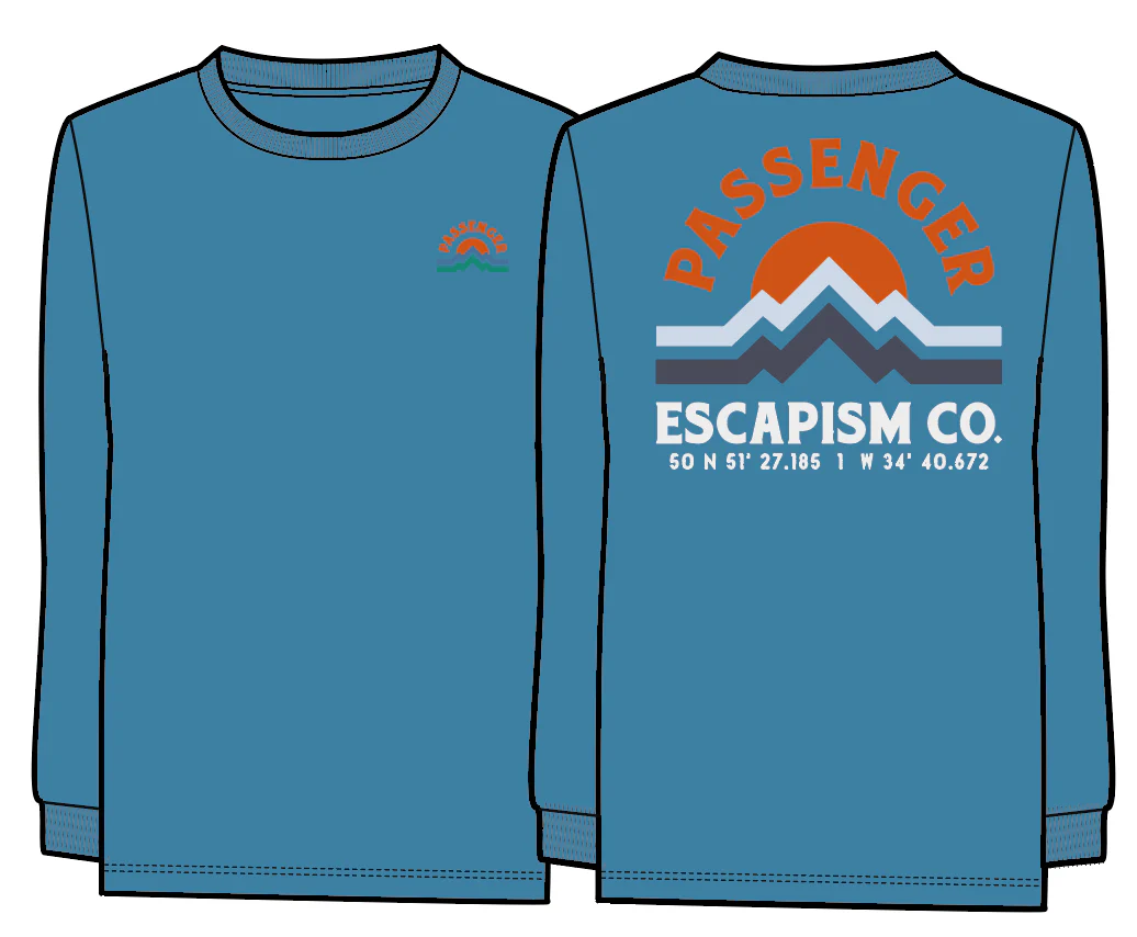 Breathe LS T-Shirt - Atlantic Blue - Image 8
