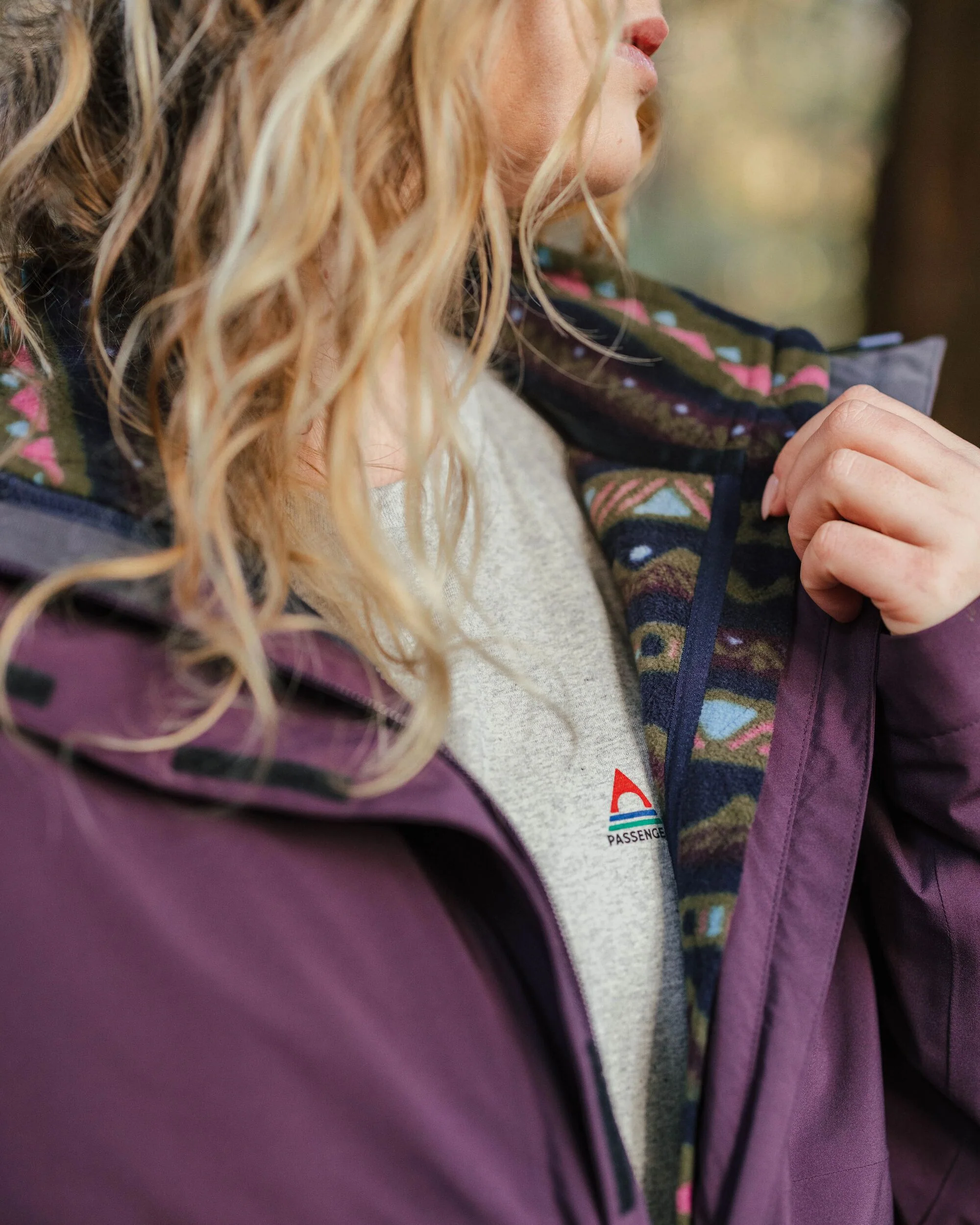 Breckenridge Waterproof 3 In 1 Jacket - Deep Plum - Image 5