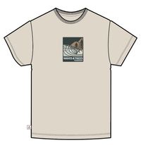 Waves & Trees Organic Cotton T-Shirt - Birch - Image 8