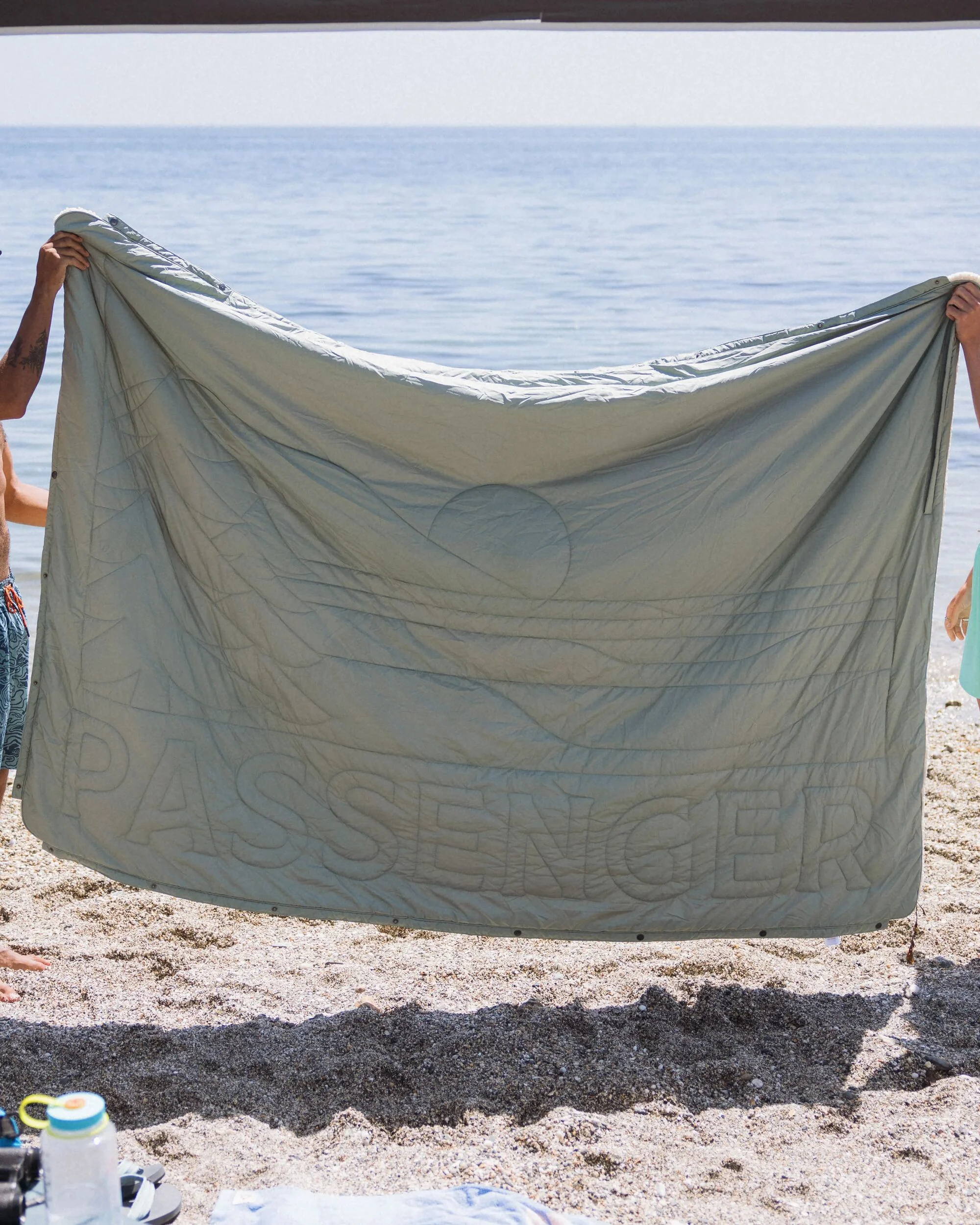 Cabin Sherpa Blanket - Pistachio