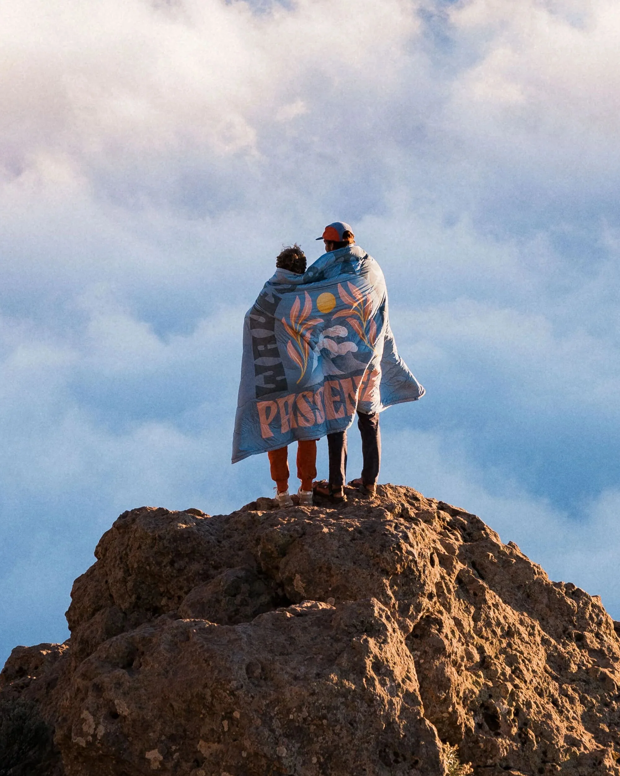 Cabin Sherpa Blanket - Faded Denim - Image 3