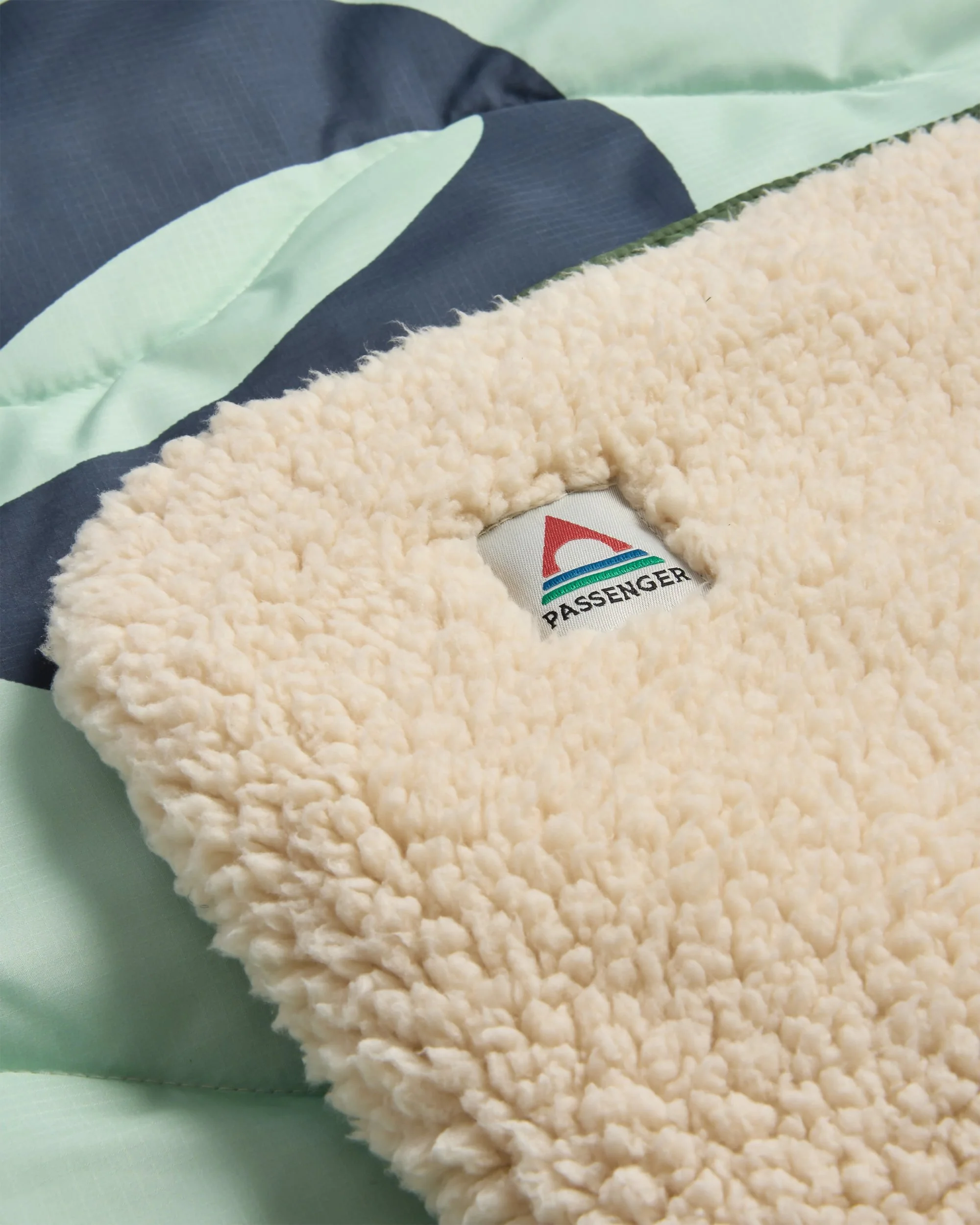 Cabin Sherpa Blanket - Spearmint - Image 7