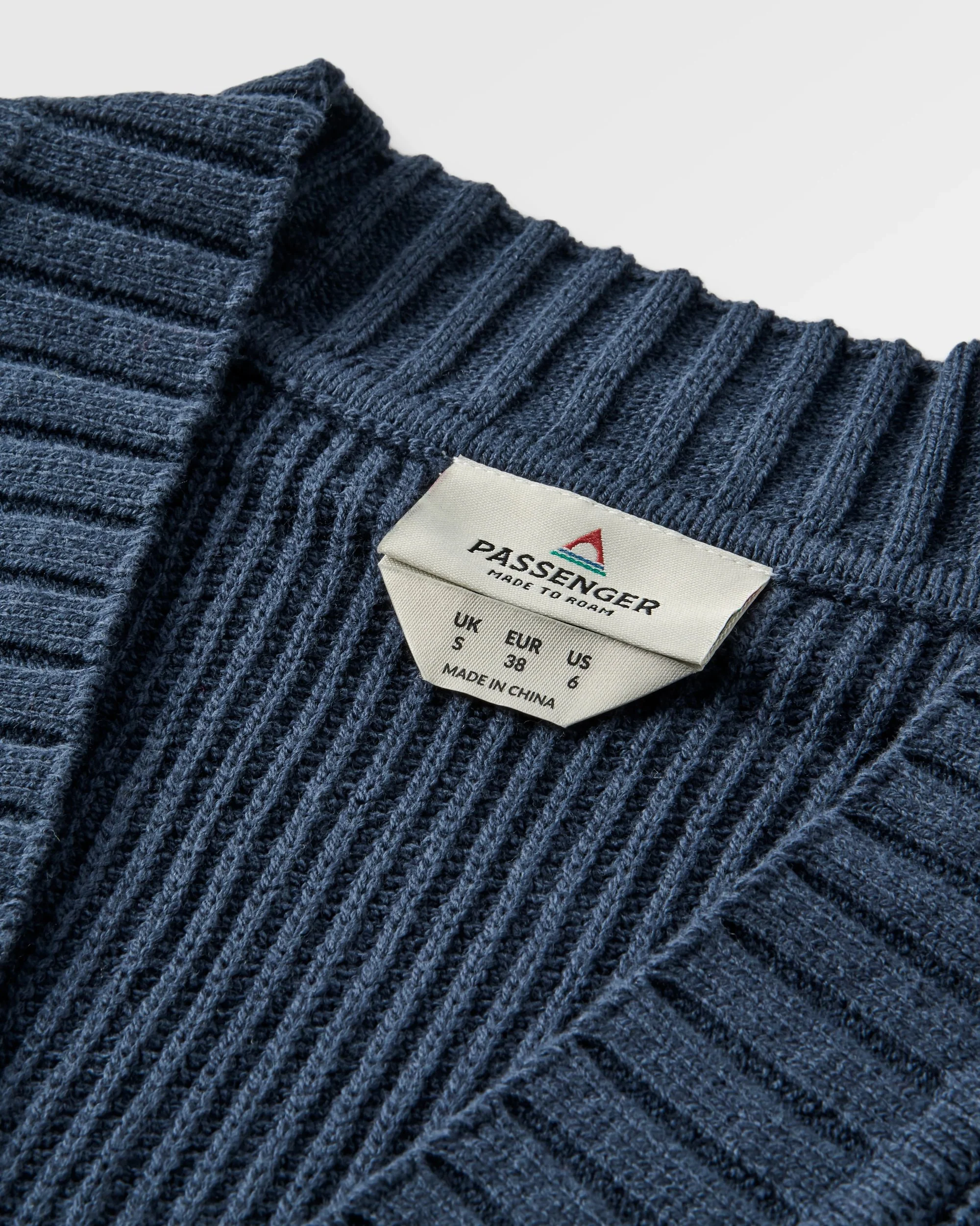 Campus Patch Cardigan - Rich Navy - Image 3