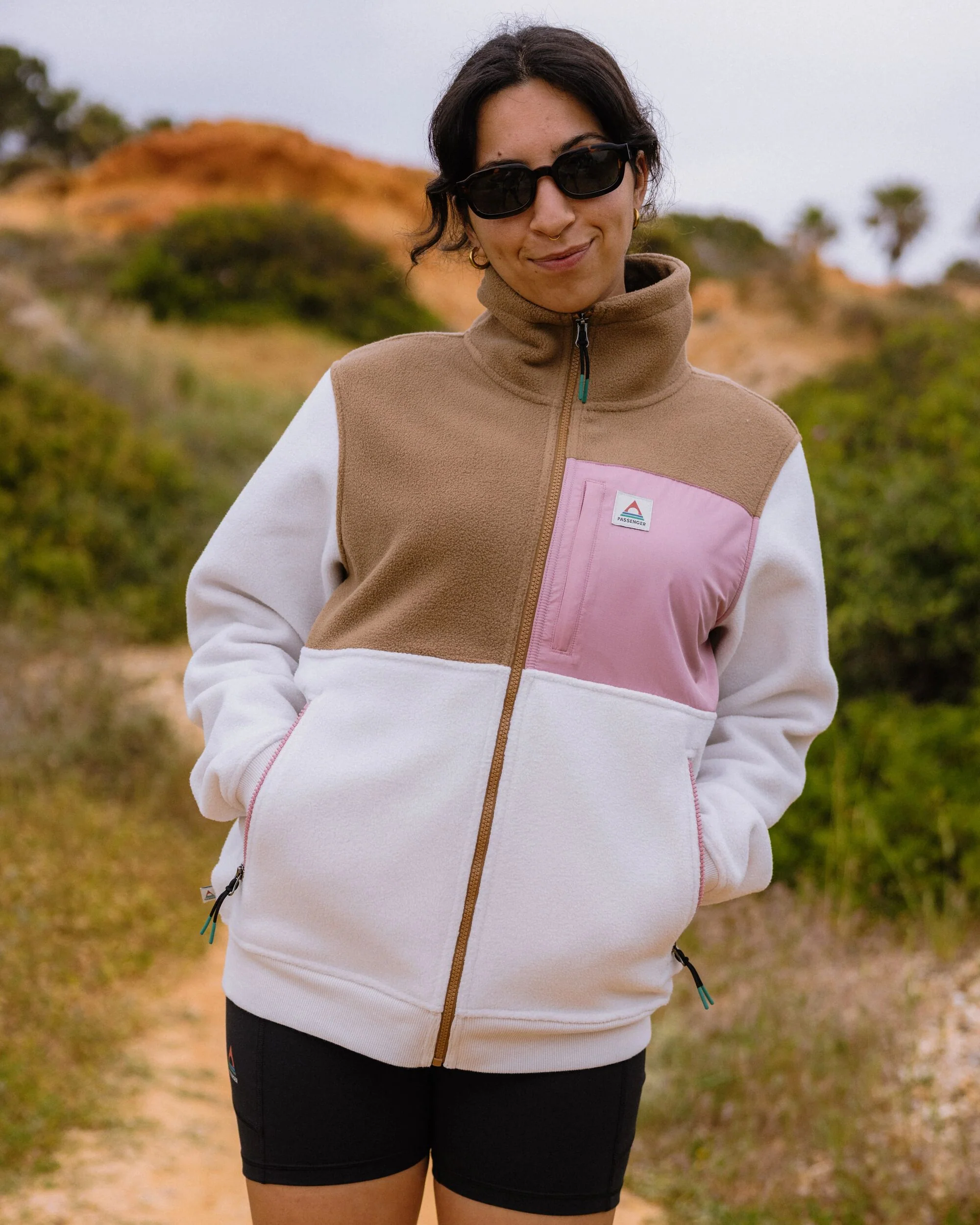 Caspian Polar Fleece - White Sand - Image 3