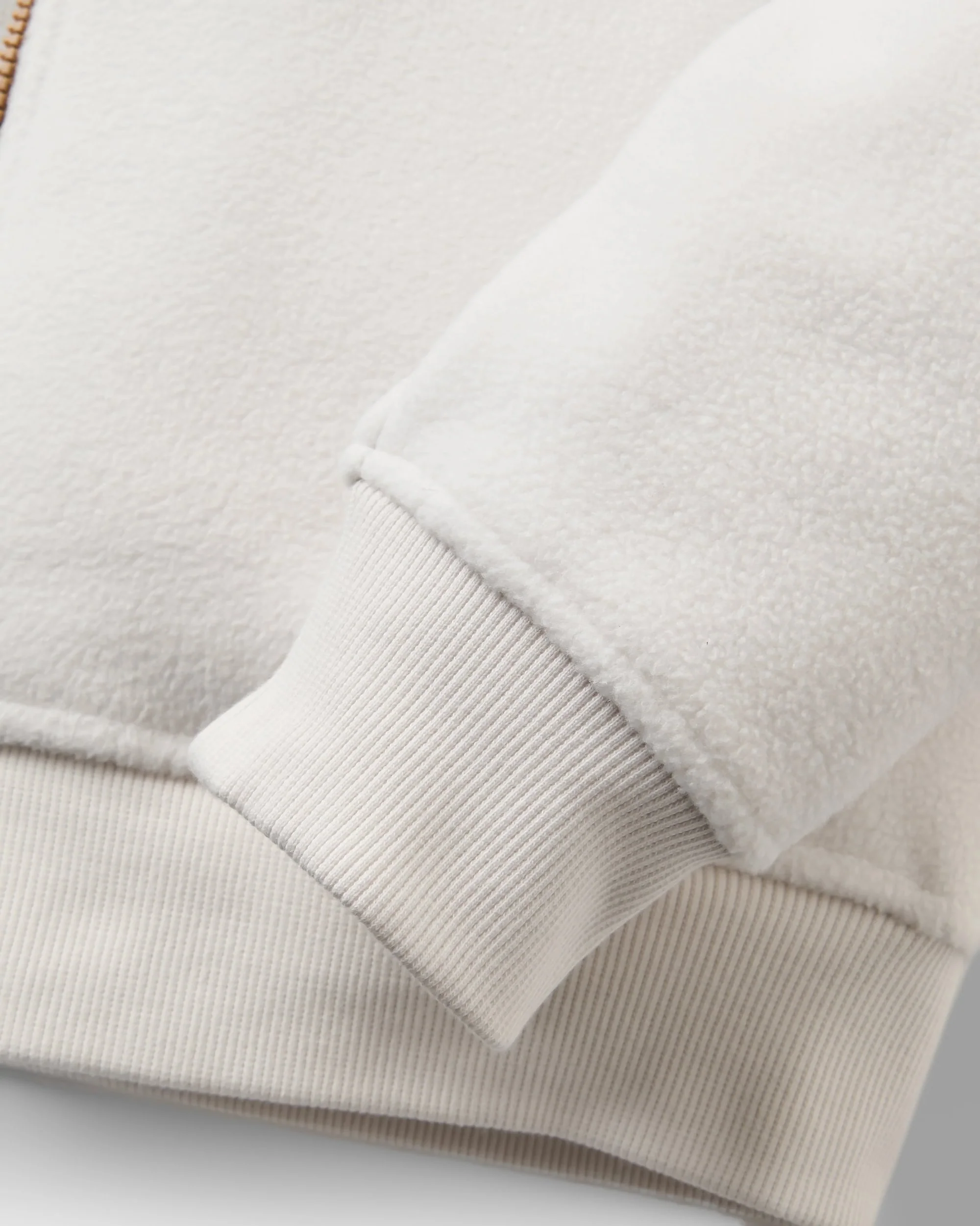 Caspian Polar Fleece - White Sand - Image 7