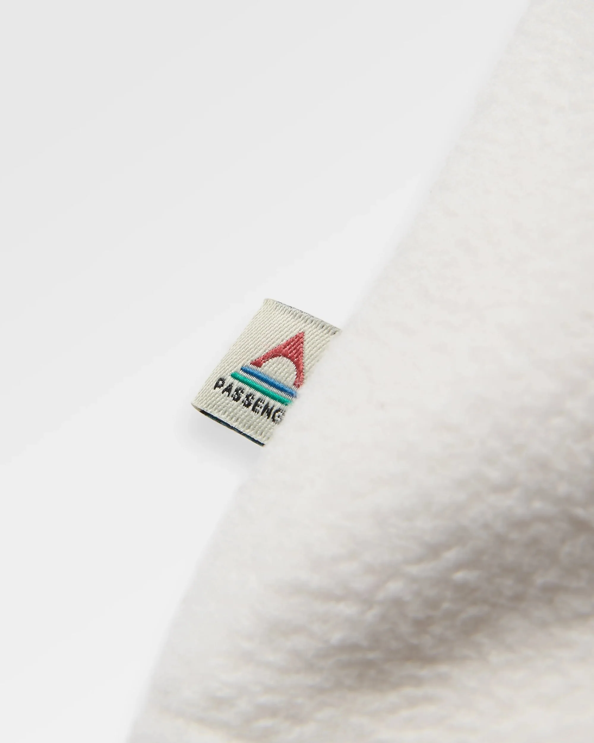 Caspian Polar Fleece - White Sand - Image 9
