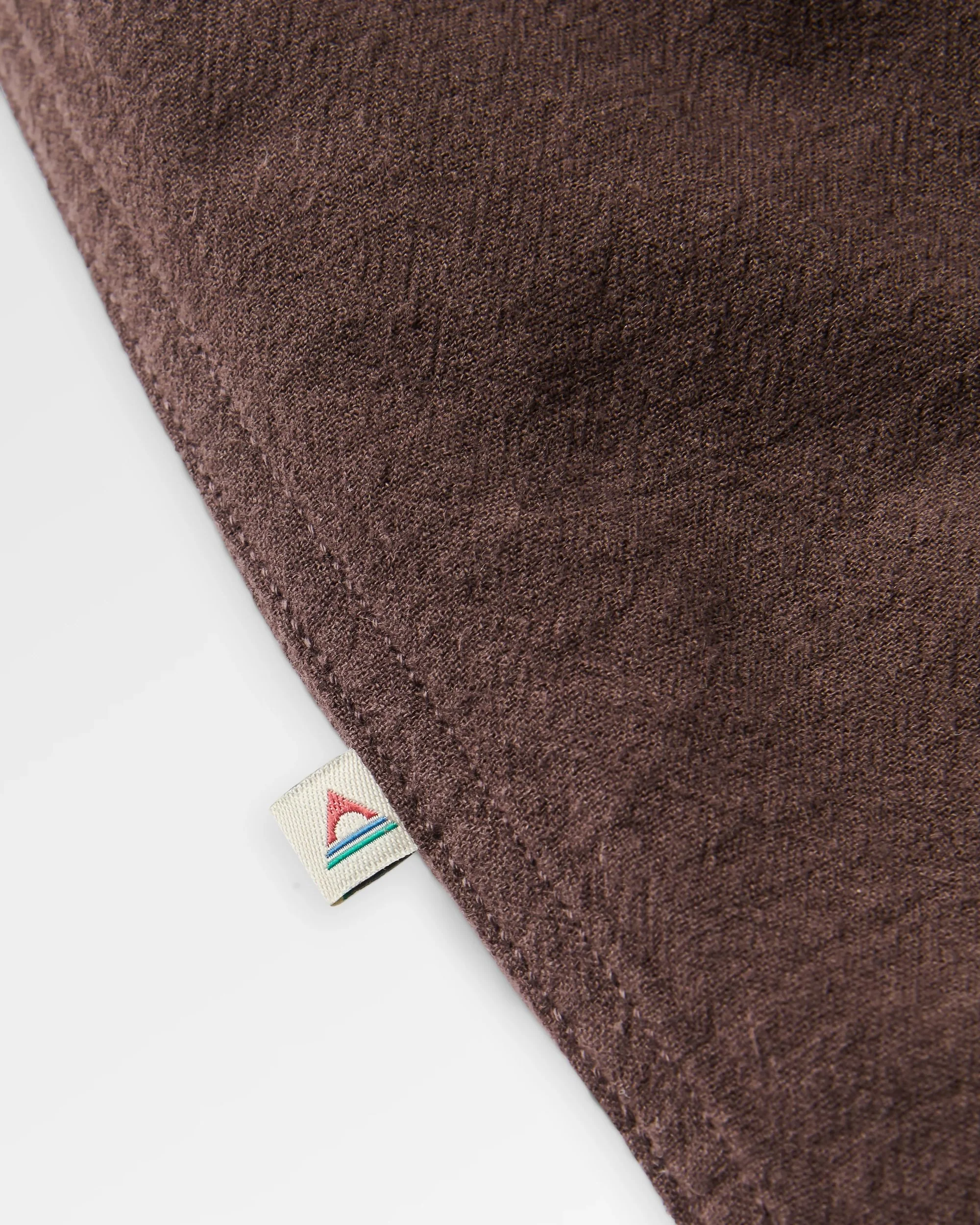 Chill Textured Short Sleeve Shirt - Espresso - Image 7