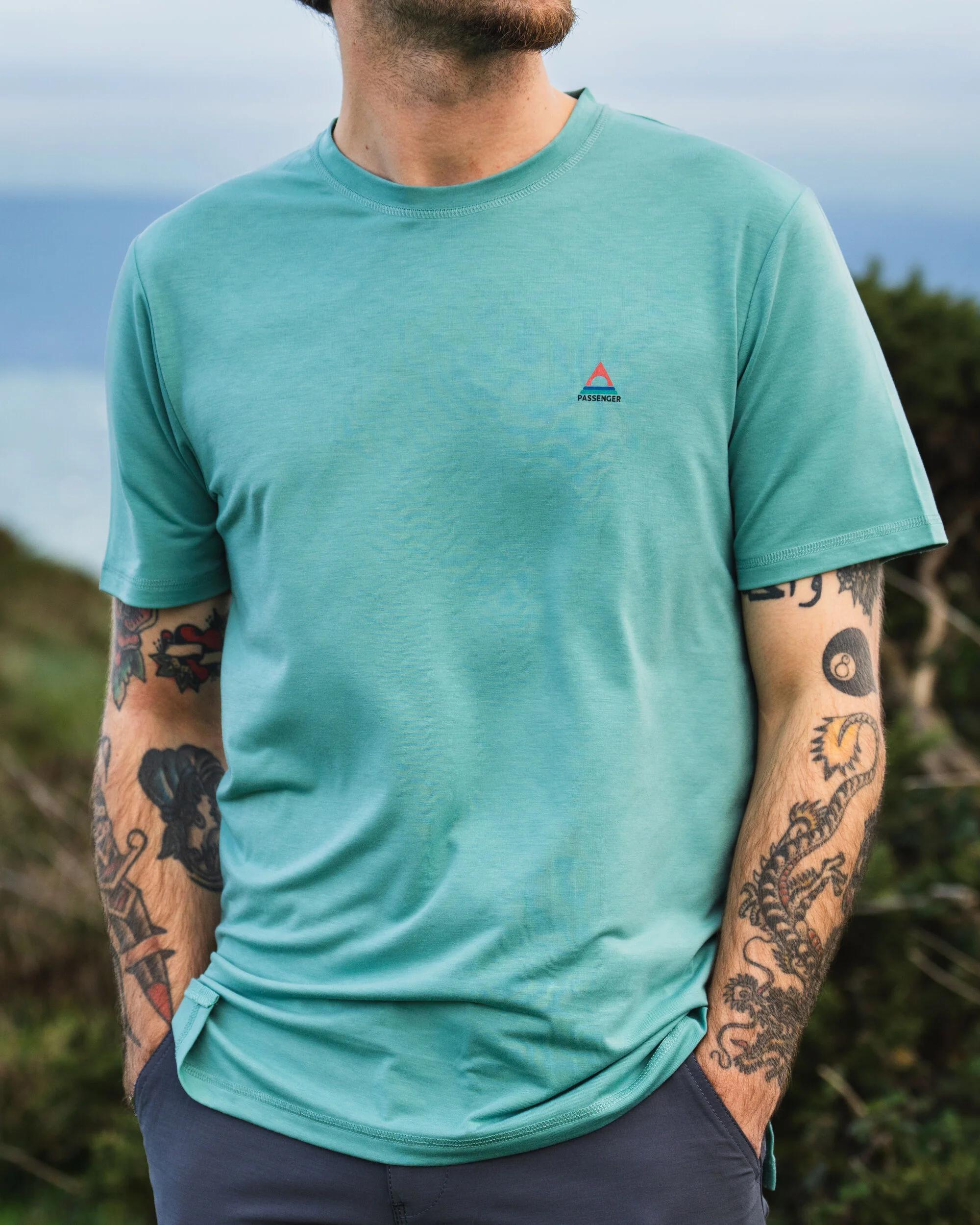 Classic Active T-Shirt - Shallow Waters - Image 2