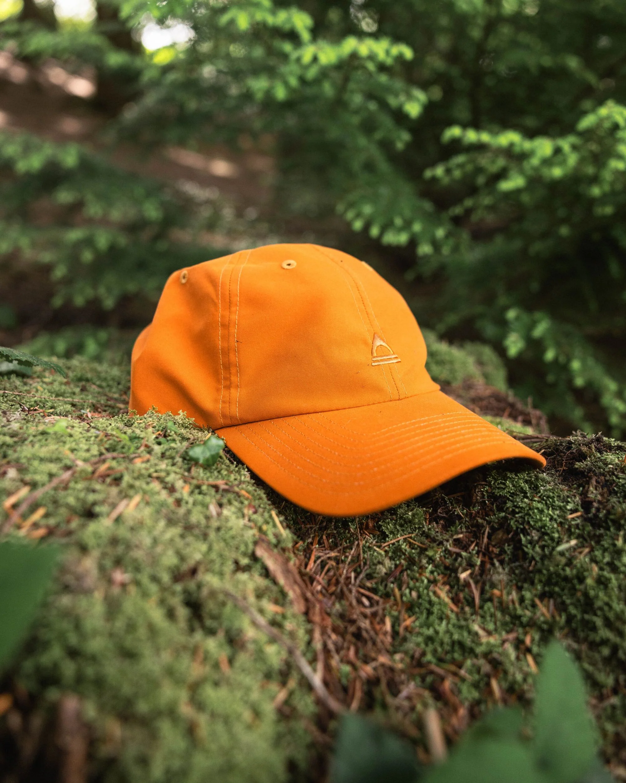 Classic Light 6 Panel Cap - Sunrise Orange - Image 4