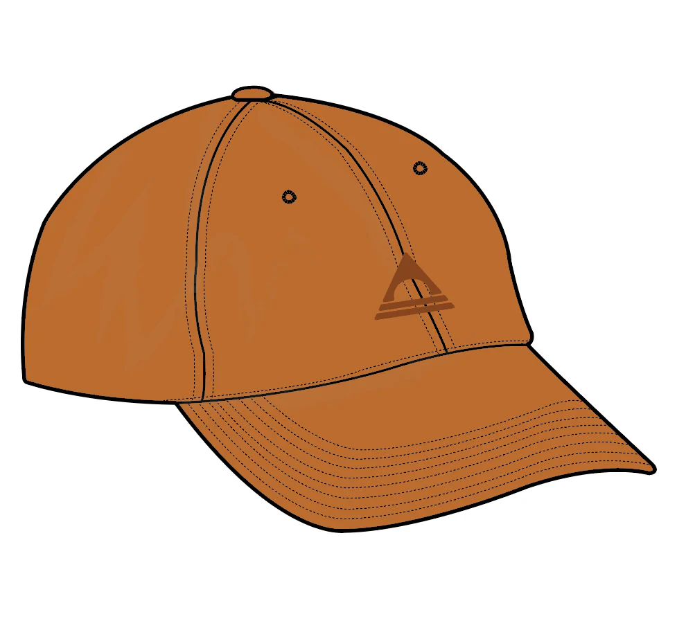 Classic Light 6 Panel Cap - Sunrise Orange - Image 9