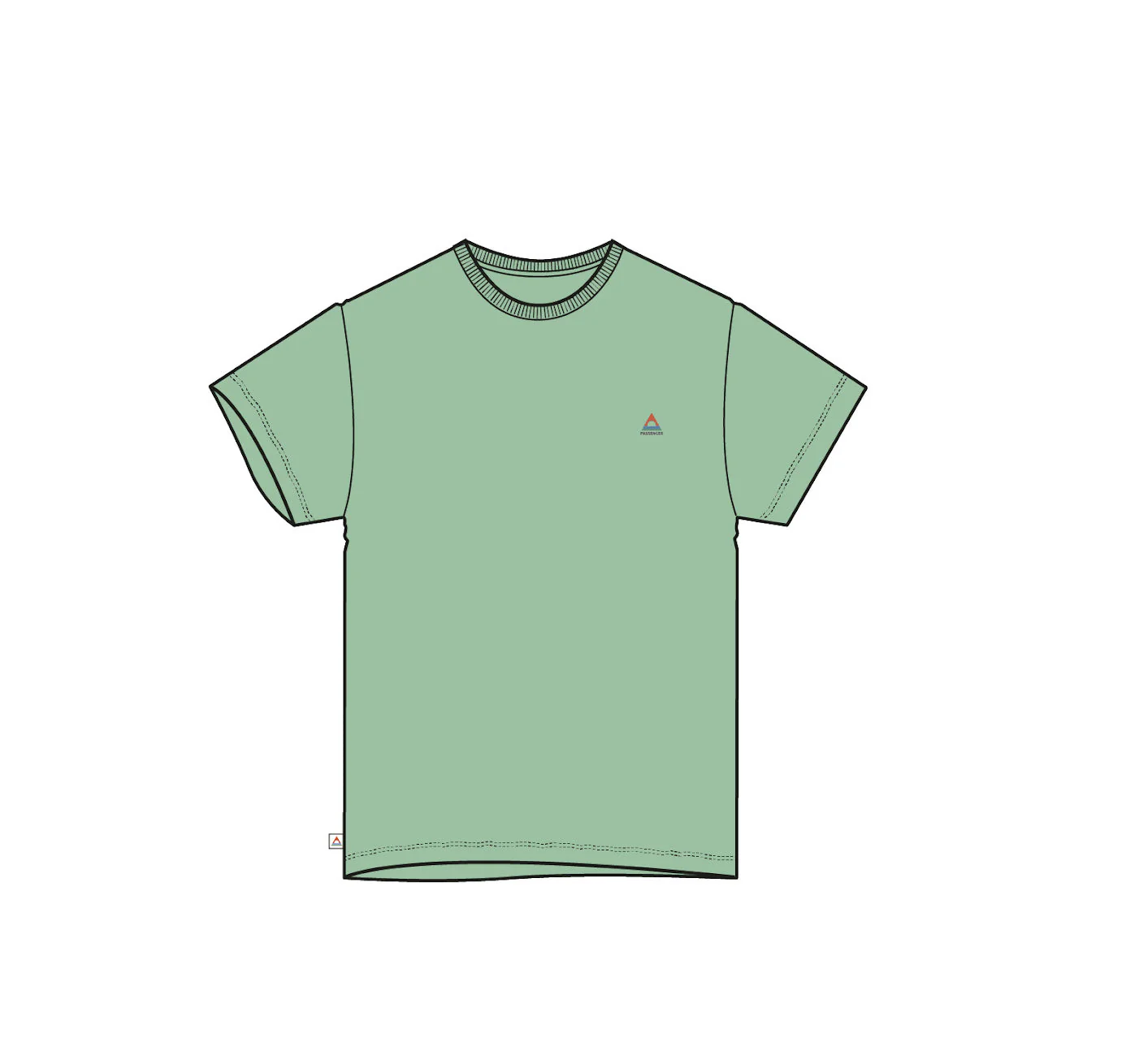 Classic Logo T-Shirt - Seafoam - Image 6