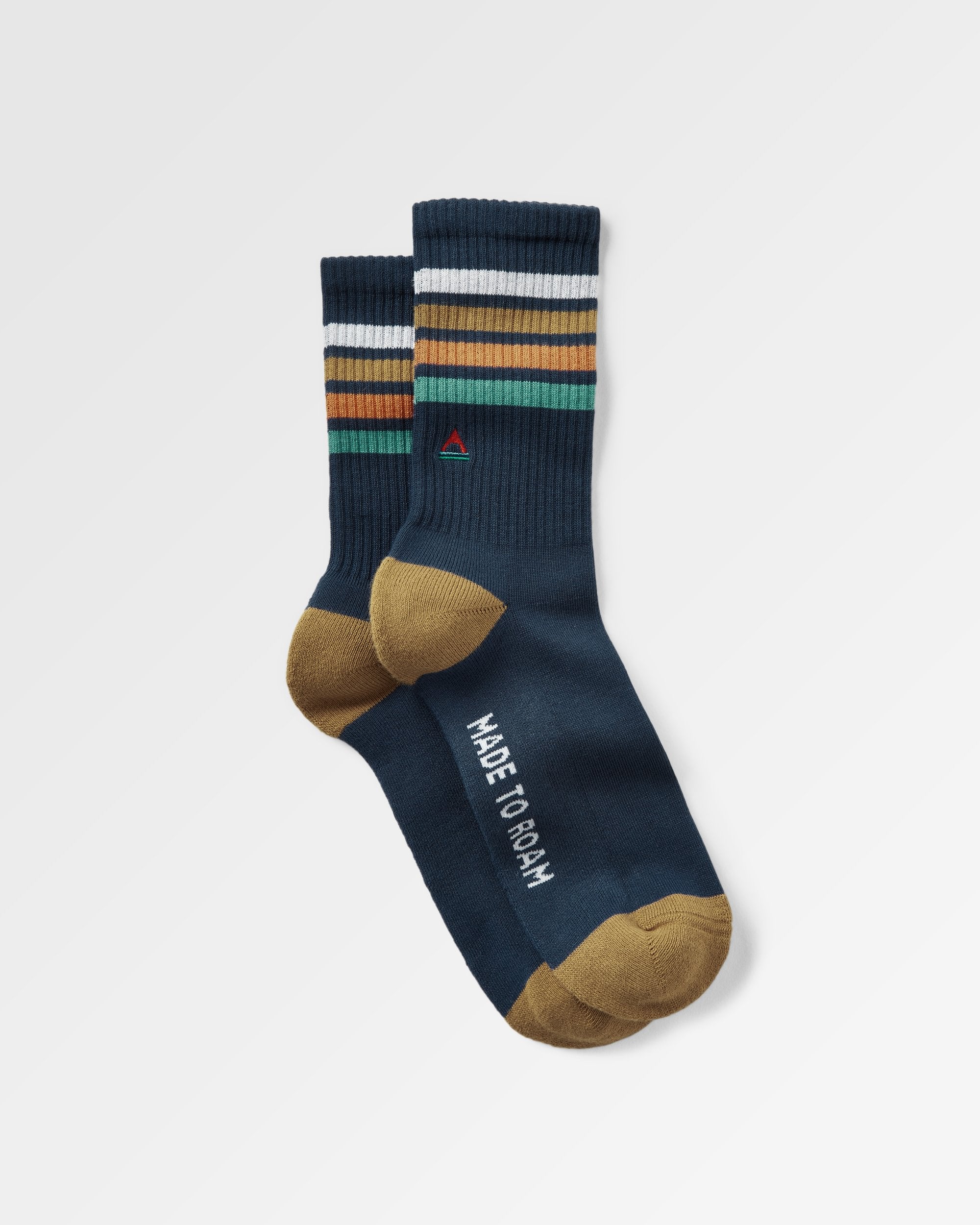 Classic Midweight Crew Socks - Rich Navy