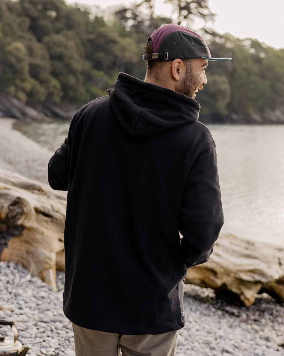 Cliff Hoodie - Black - Image 4