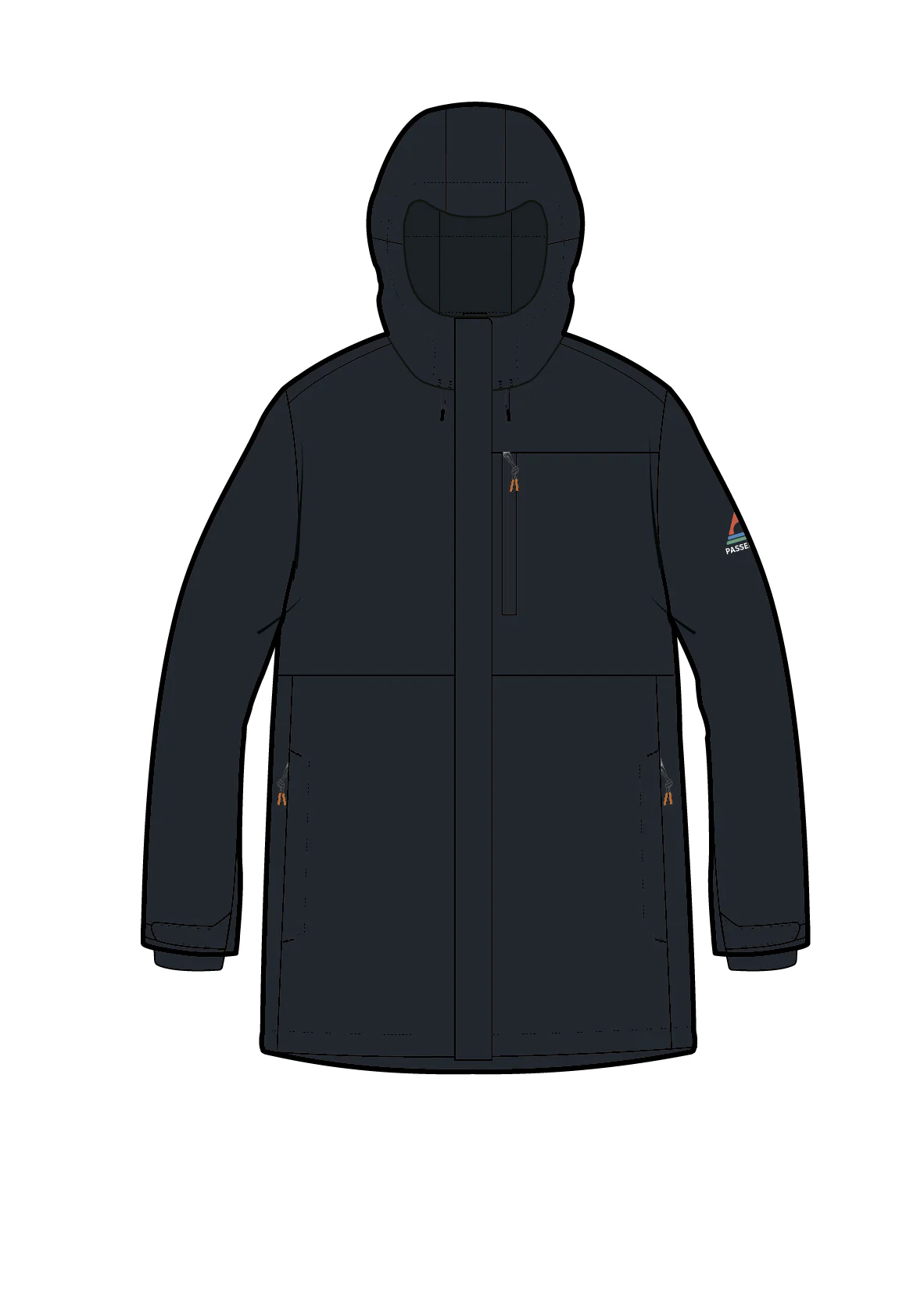 Cloudmont Waterproof Down Parka - Black - Image 16