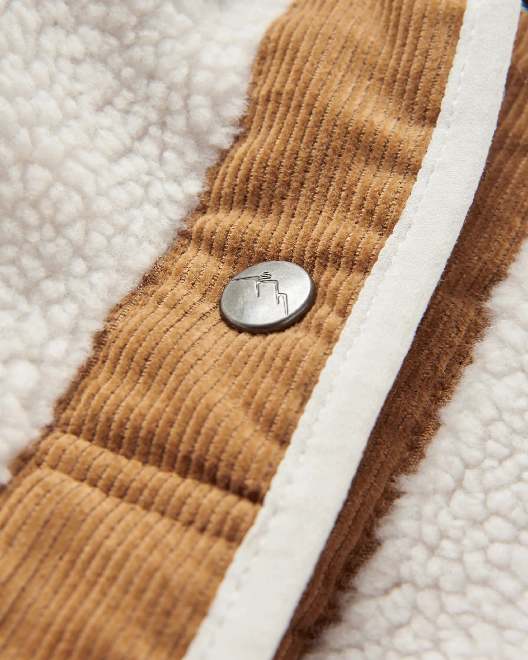 Clover Sherpa Fleece - Vintage White - Image 7
