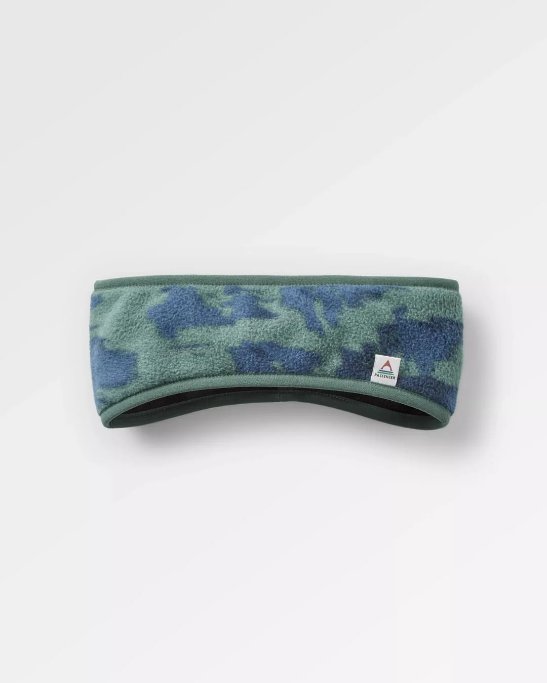 Larch Polar Fleece Headband - Oak Patch Deep Ocean