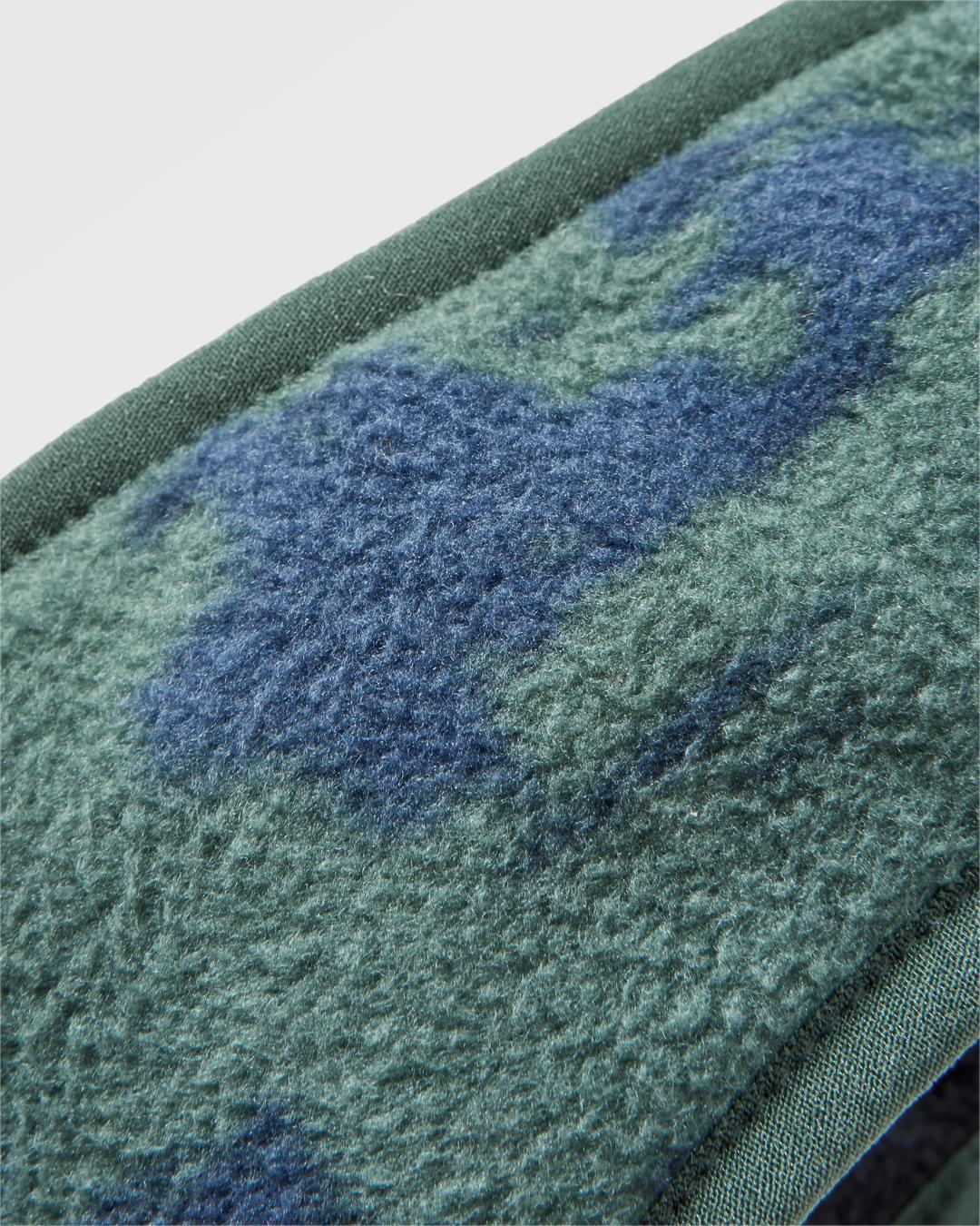 Larch Polar Fleece Headband - Oak Patch Deep Ocean - Image 3